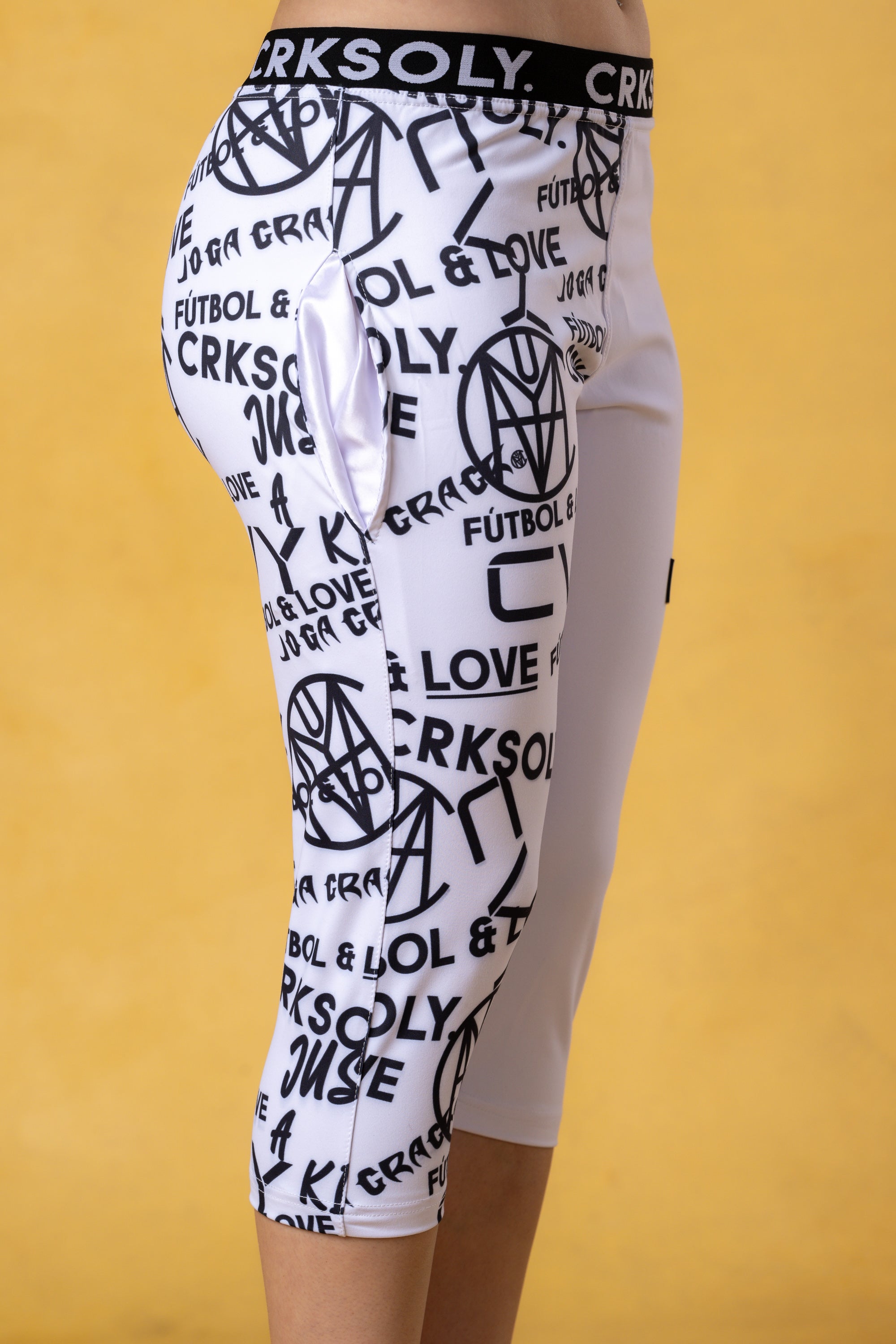 CRKSOLY. Women 3/4 Training Pants