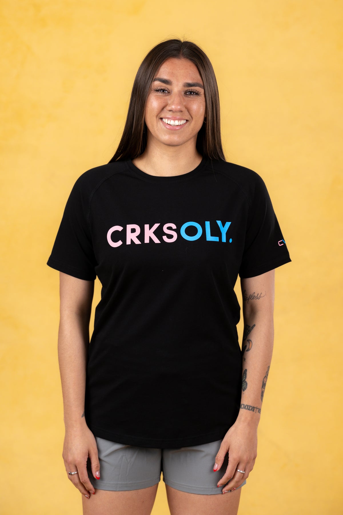 CRKSOLY. Women Cotton-Elastic Tee, product photo 15