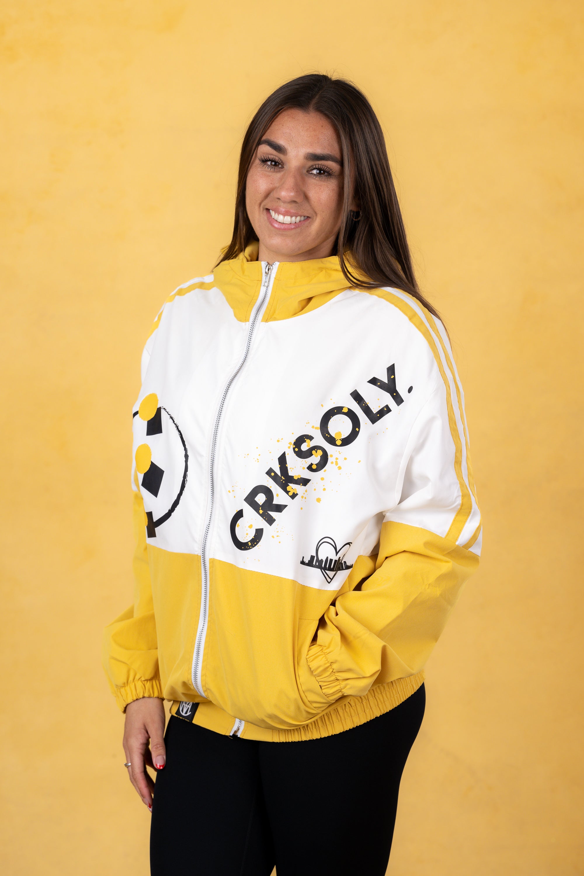 CRKSOLY. Women Retro-Modern Windbreaker Jacket