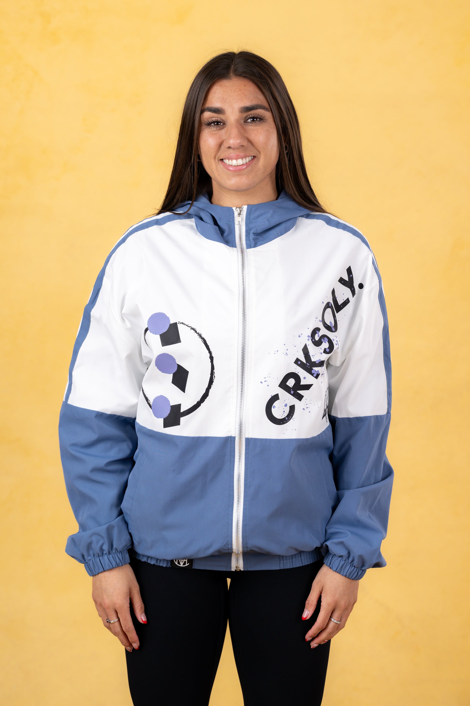 CRKSOLY. Women Retro-Modern Windbreaker Jacket