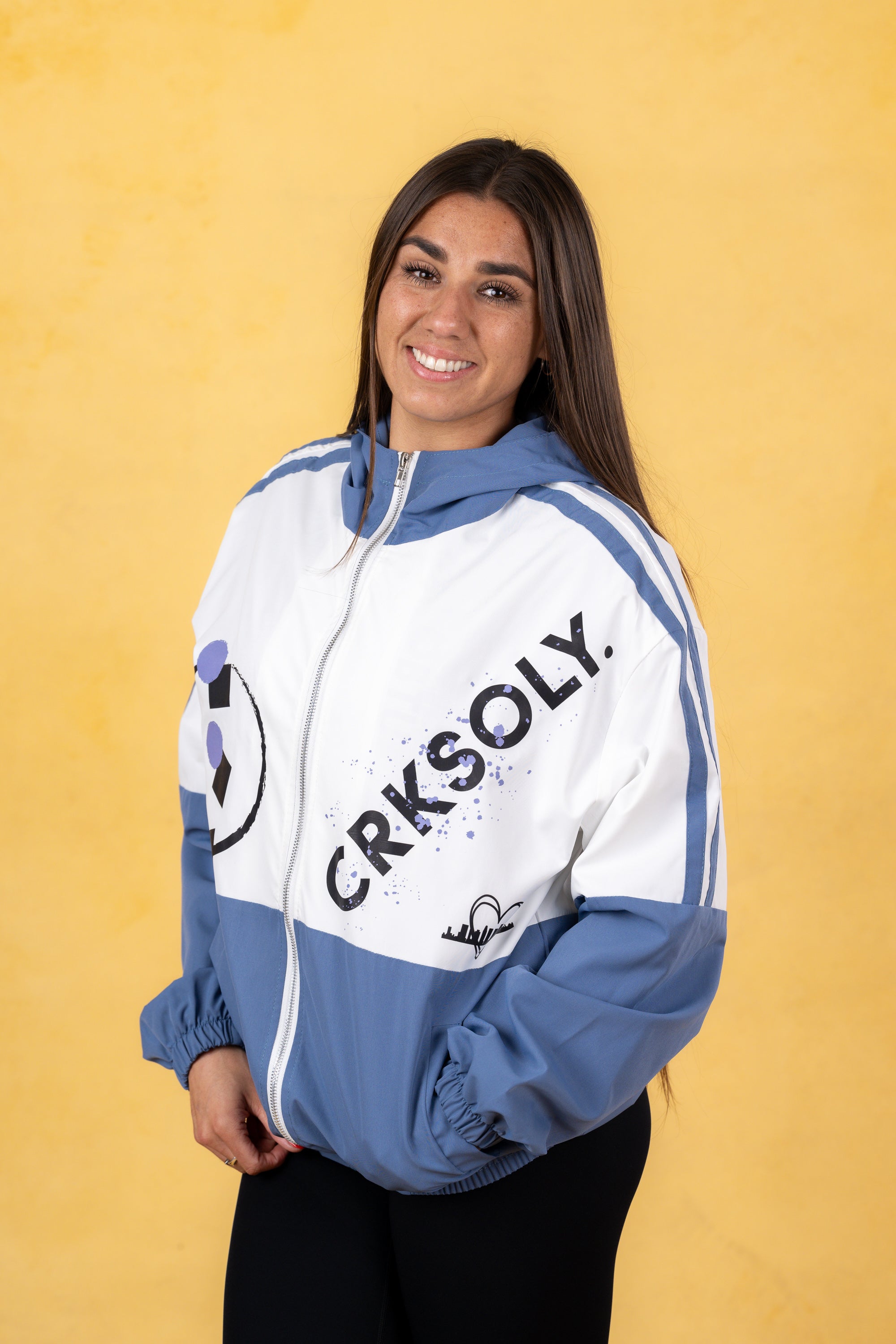 CRKSOLY. Women Retro-Modern Windbreaker Jacket