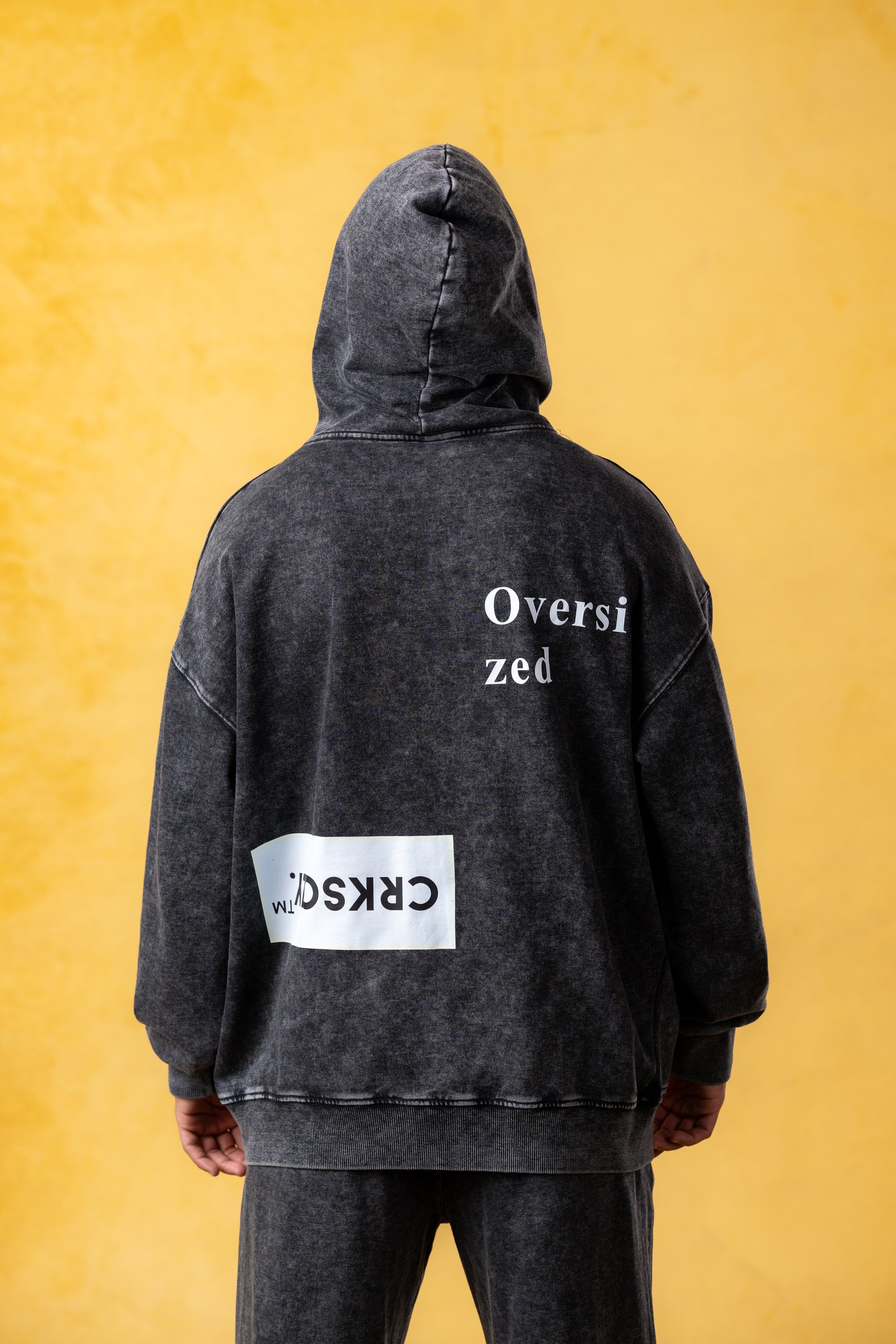 CRKSOLY. Men Virgil Fade Sweatshirt