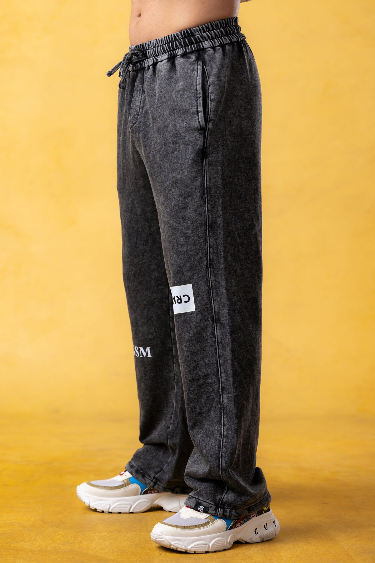CRKSOLY. Men Virgil Fade Sweatpants, product photo 5