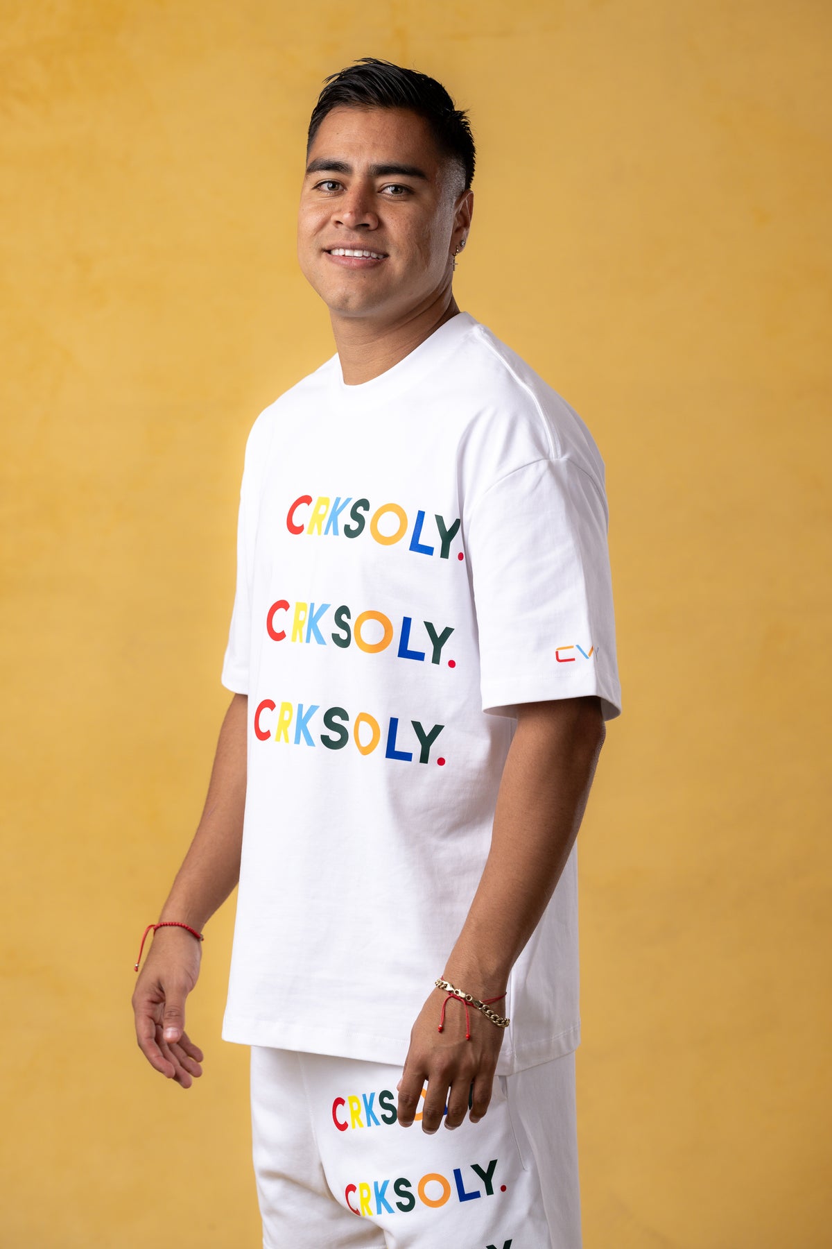 CRKSOLY. Men Colors Cotton Tee, product photo 3