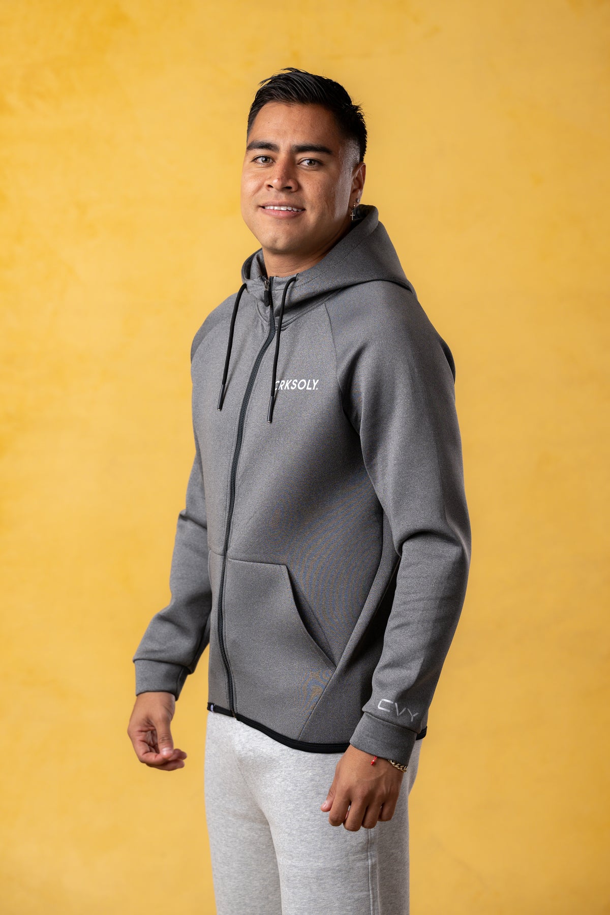 CRKSOLY. Men Runner’s Jacket, product photo 11
