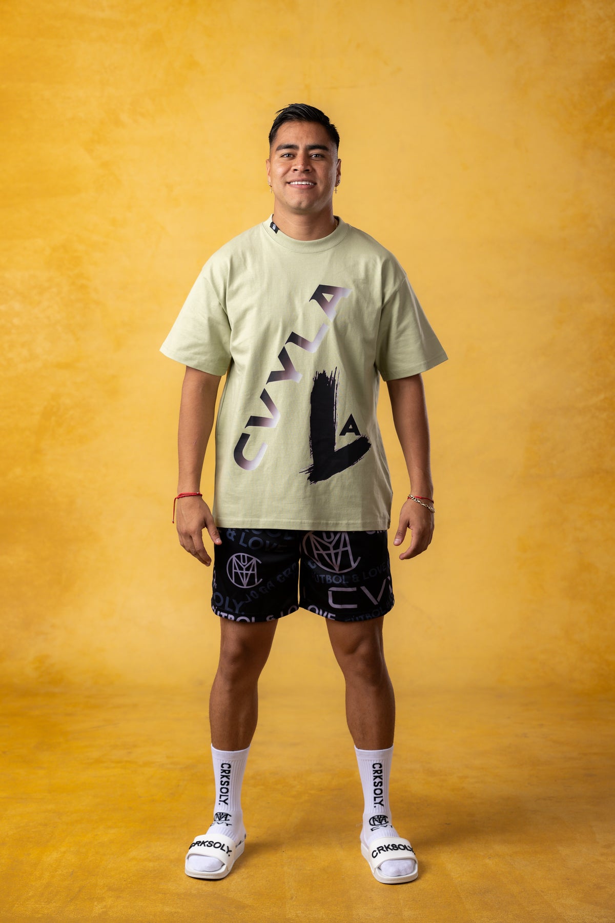 CRKSOLY. Men Frequency LA Tee, product photo 5
