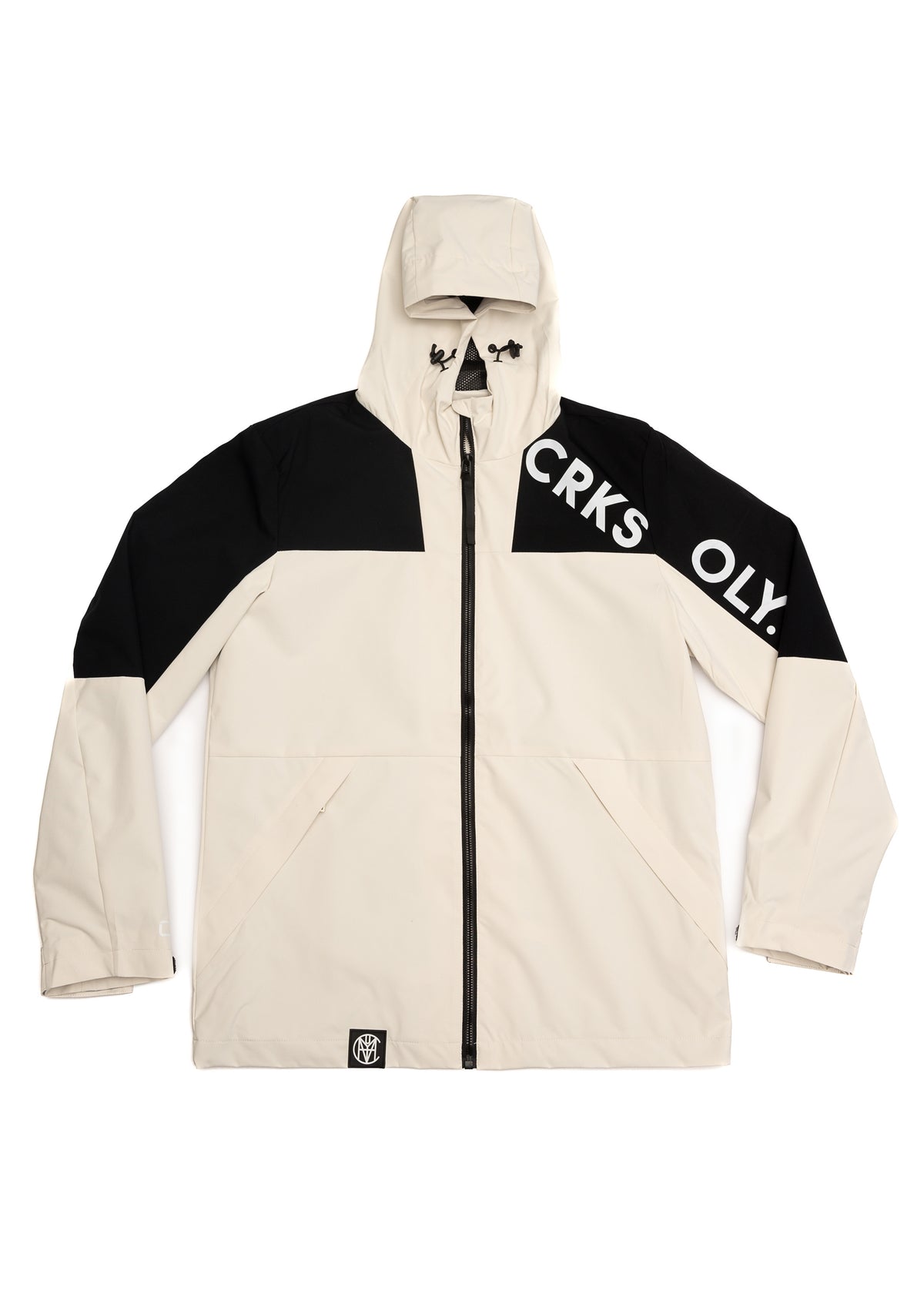 CRKSOLY. Women Tan Windbreaker Jacket, product photo 7