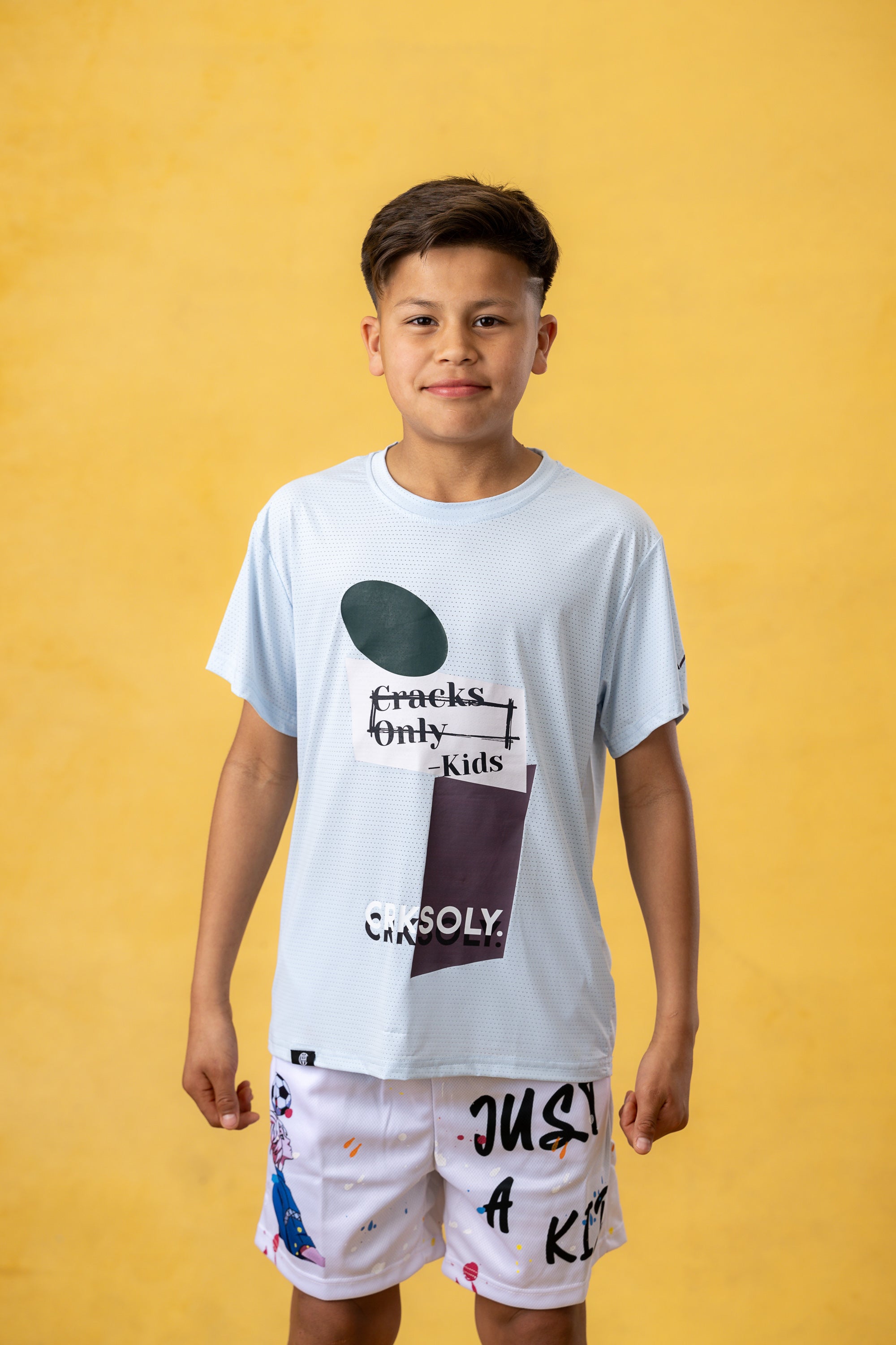CRKSOLY. Camiseta de entrenamiento roja para jóvenes