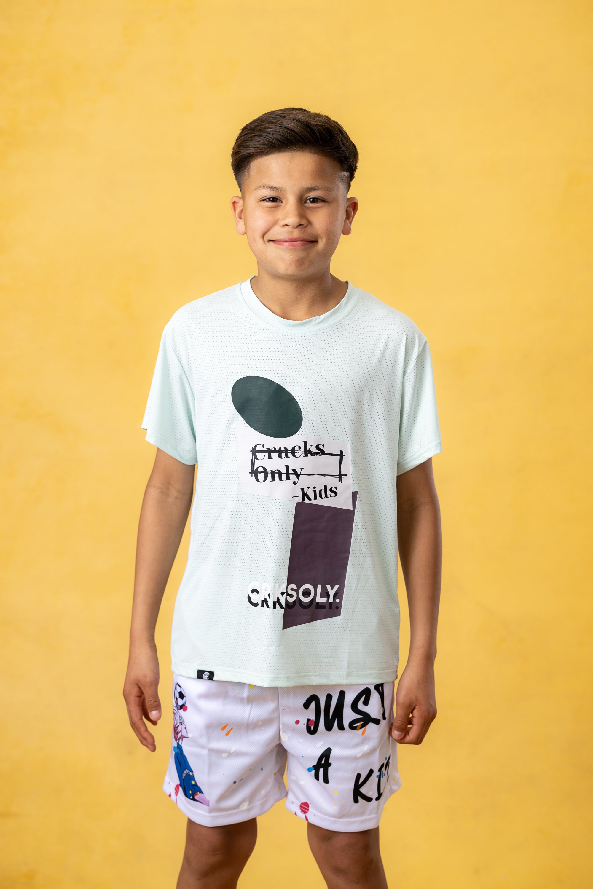 CRKSOLY. Camiseta de entrenamiento roja para jóvenes