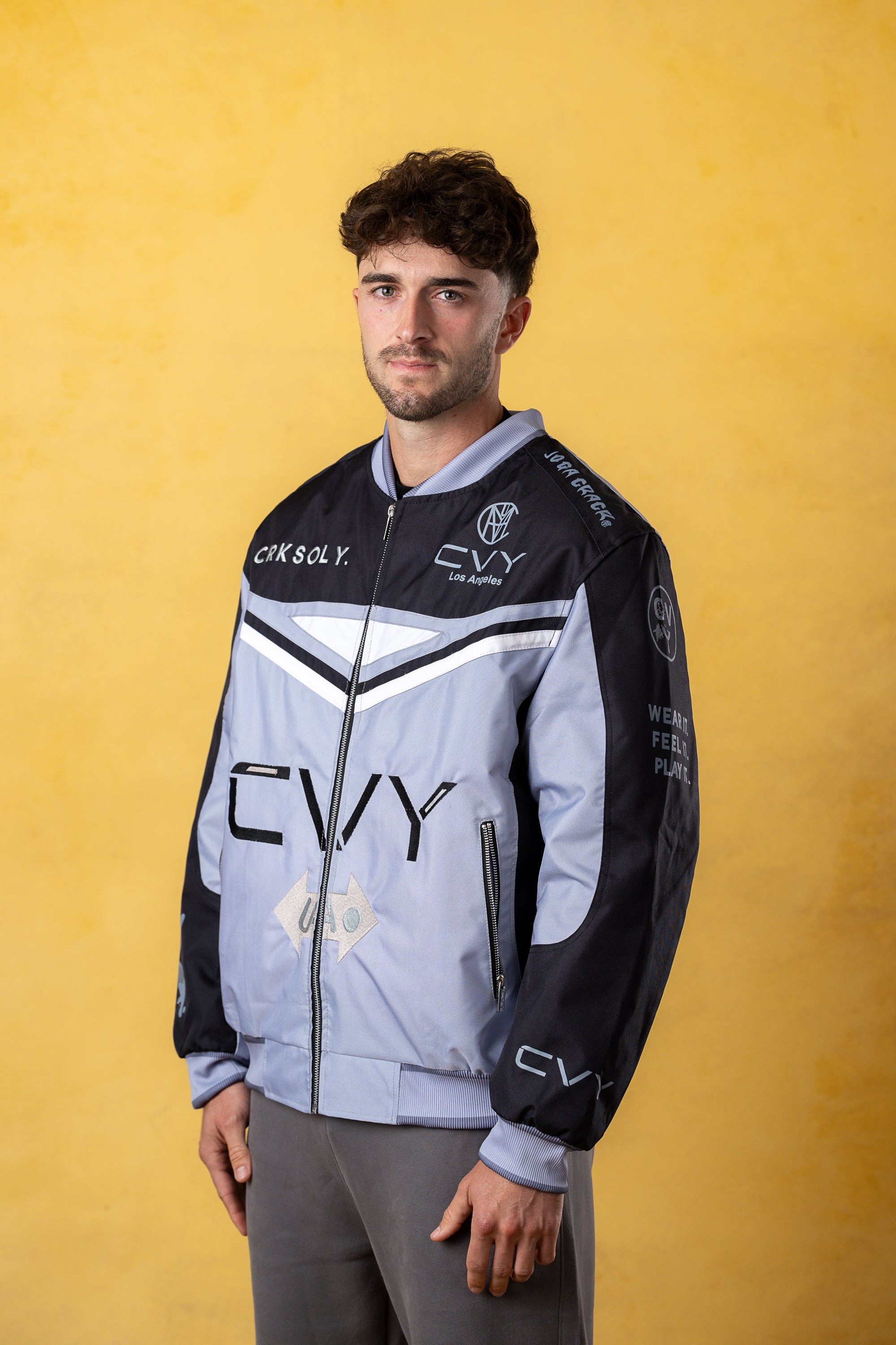 CRKSOLY. Men F1 Jacket