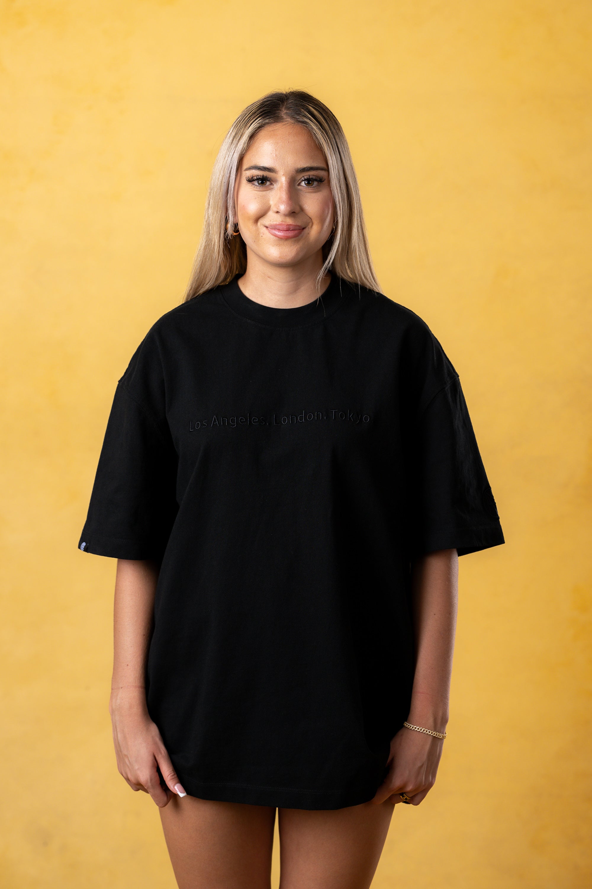 CRKSOLY. Women LA-London-Tokyo Cotton T-Shirt