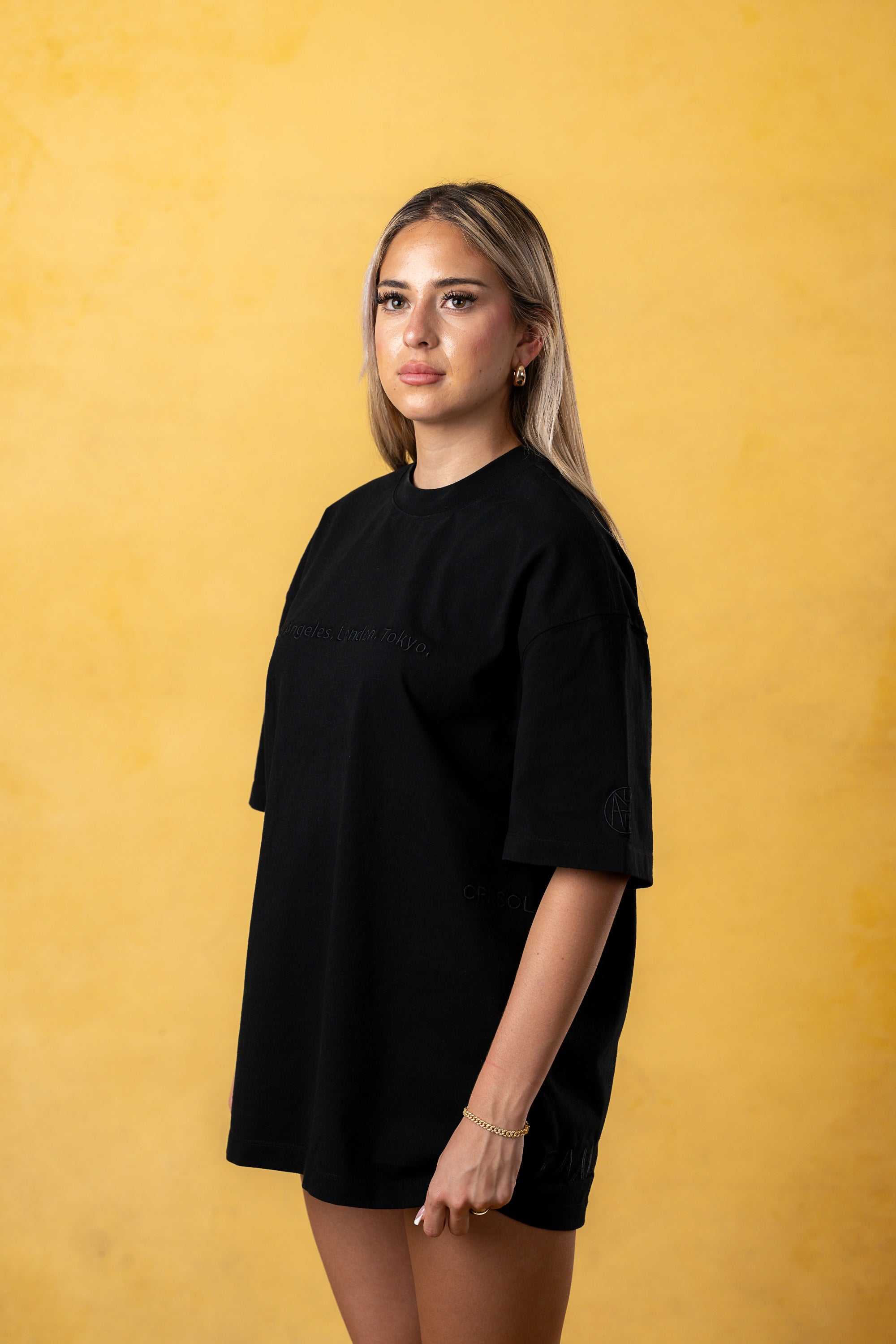 CRKSOLY. Women LA-London-Tokyo Cotton T-Shirt