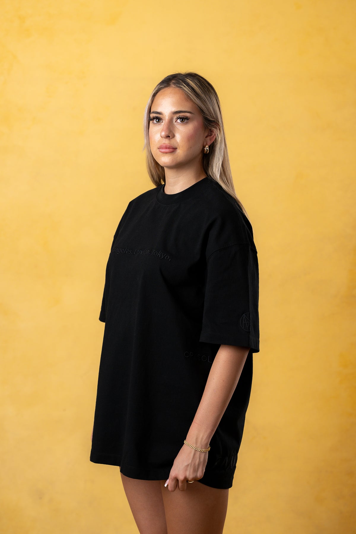 CRKSOLY. Women LA-London-Tokyo Cotton T-Shirt, product photo 10