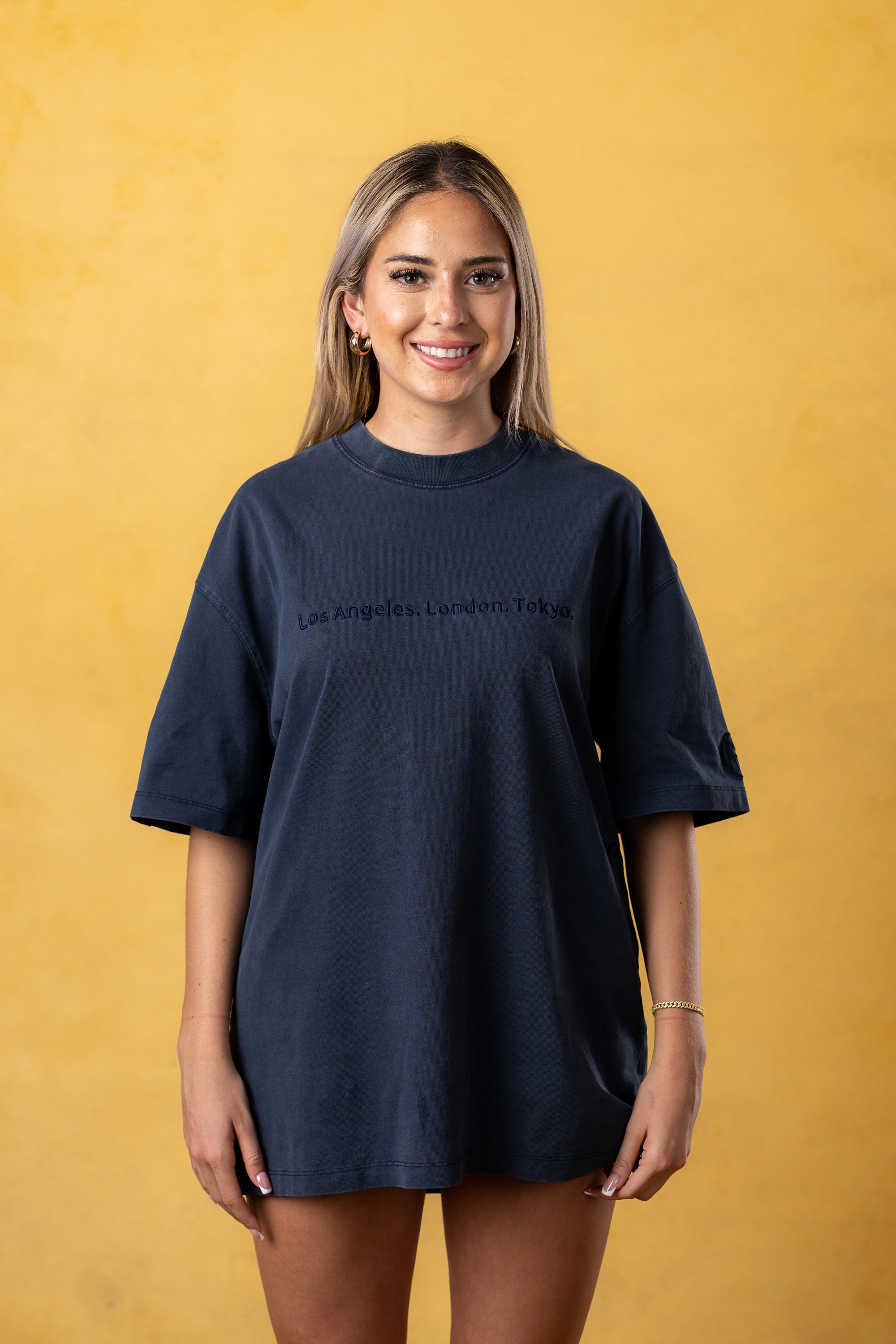 CRKSOLY. Women LA-London-Tokyo Cotton T-Shirt
