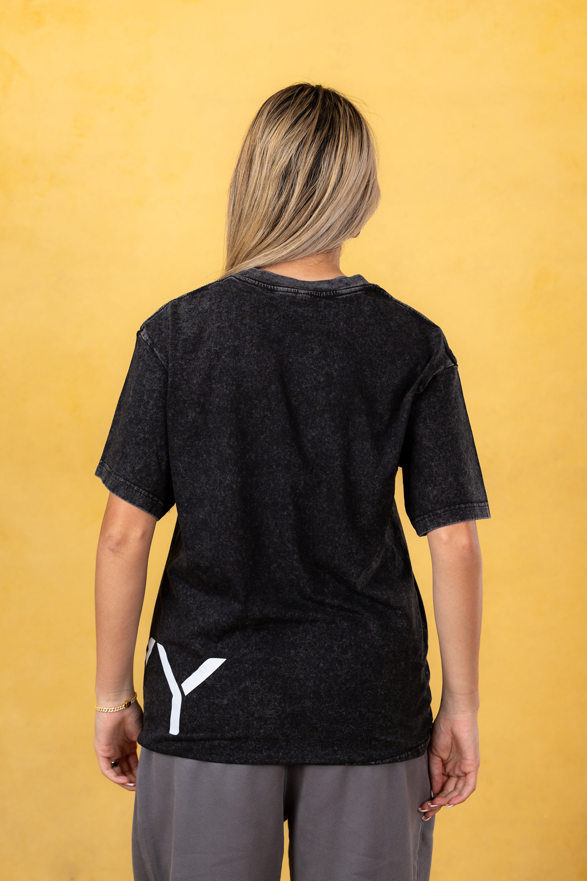 CRKSOLY. Women Faded Wash X-OLY. Tee