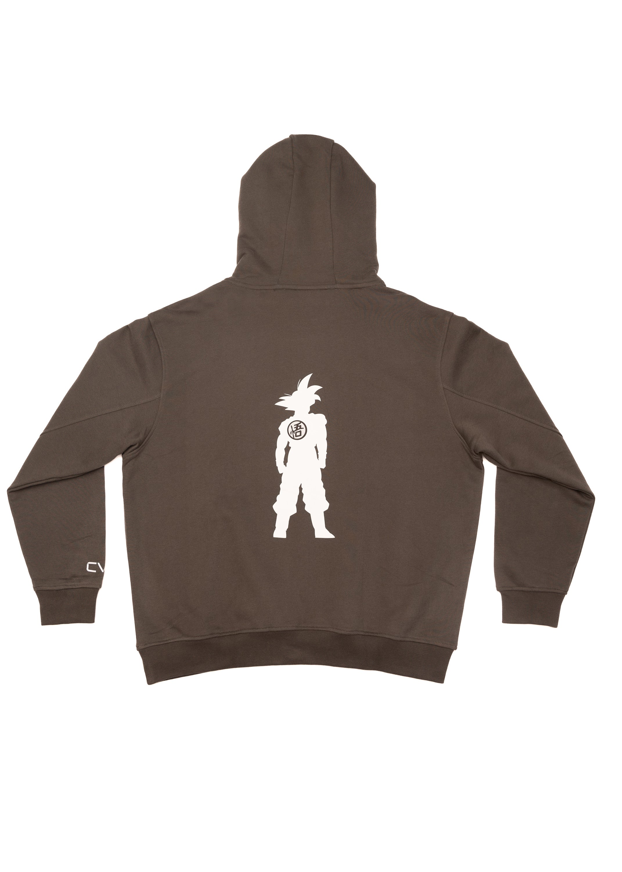 Sudadera con capucha negra borrosa para hombre de CVYLA