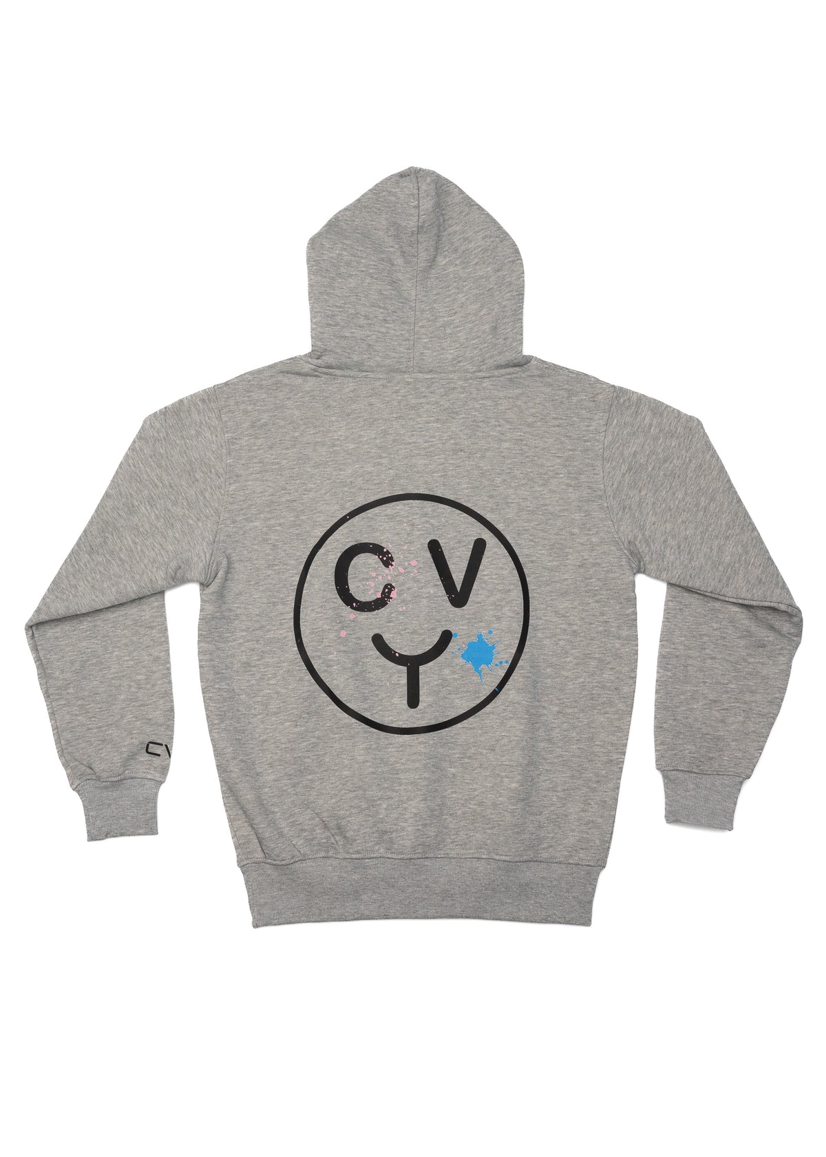 CVYLA Men Happy Hoodie, product photo 5