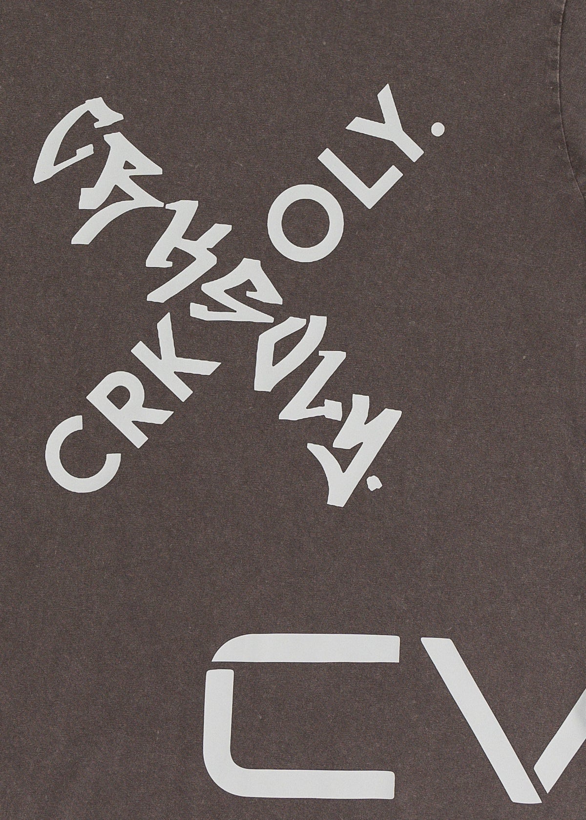 CRKSOLY. Men Faded Wash X-OLY. Tee, product photo 10