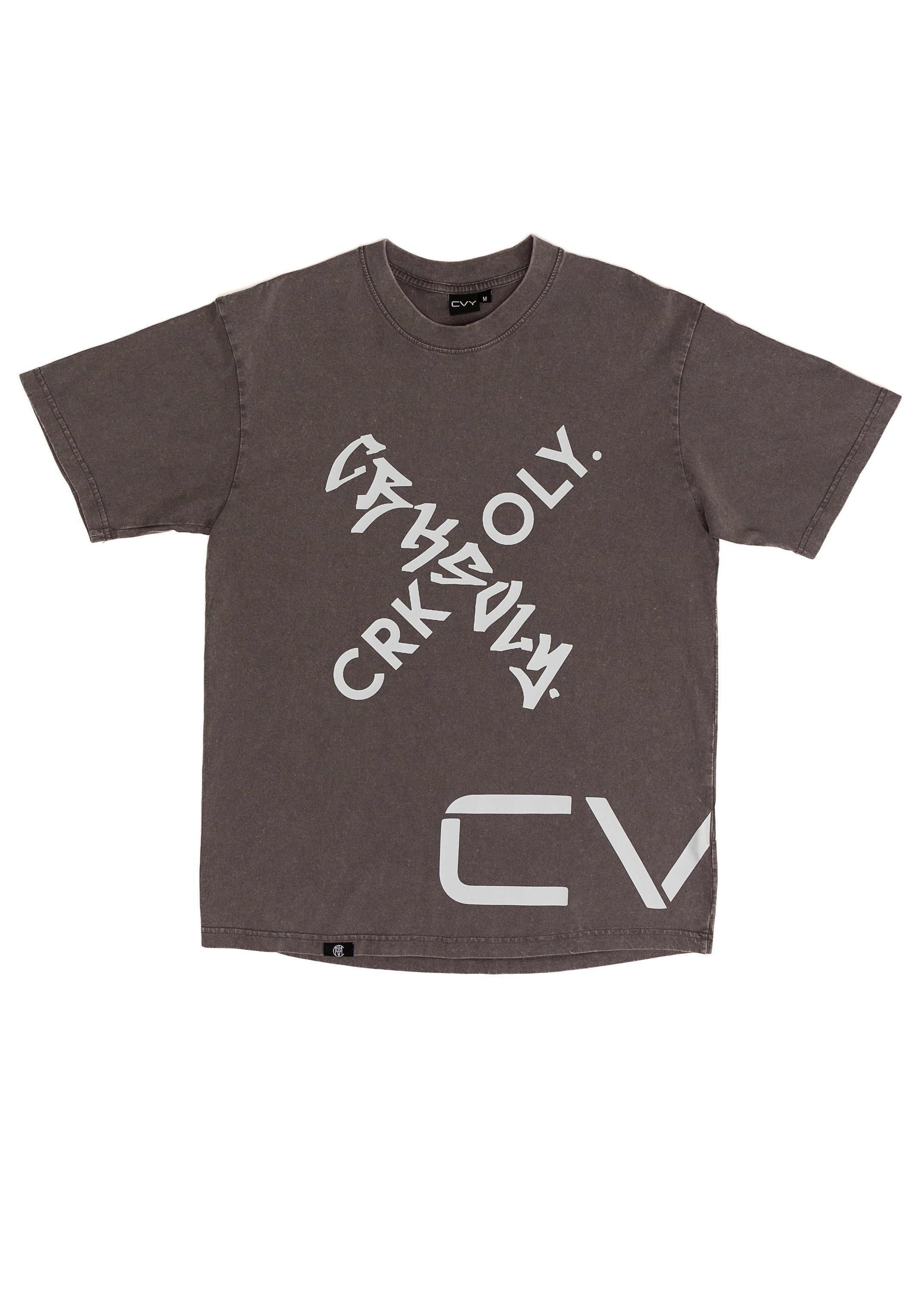 CRKSOLY. Women Faded Wash X-OLY. Tee