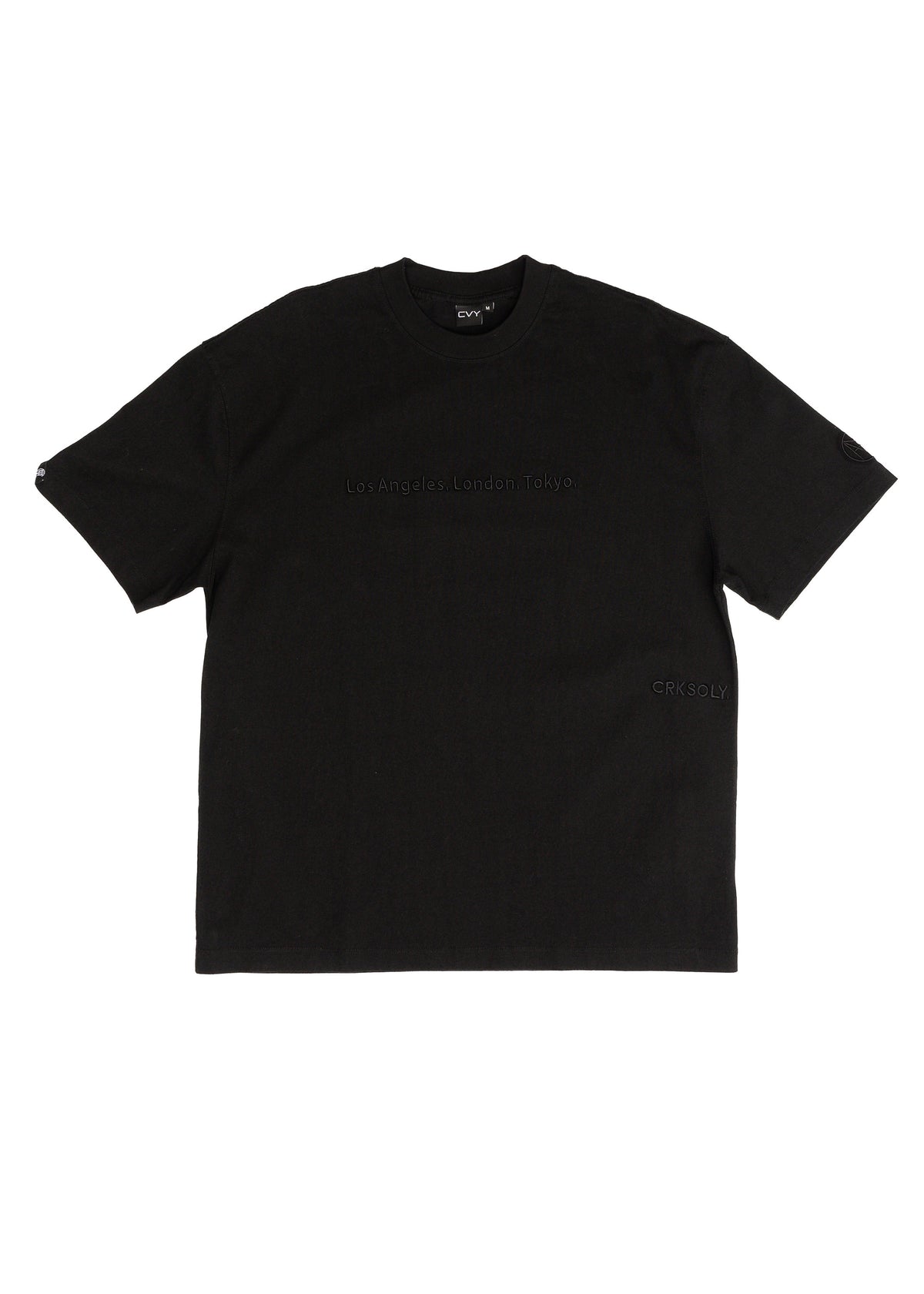 CRKSOLY. Women LA-London-Tokyo Cotton T-Shirt, product photo 7