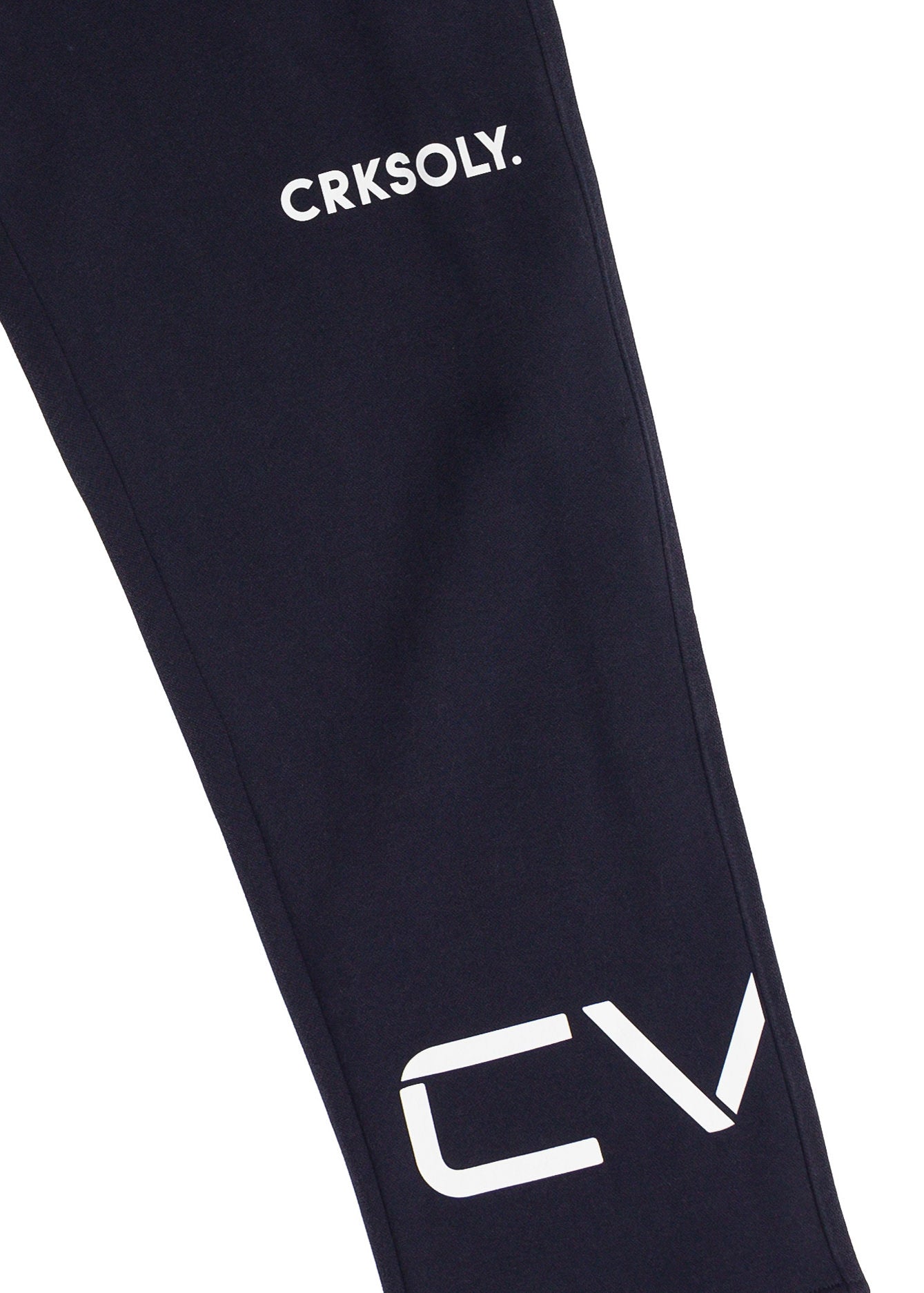 CRKSOLY. Men Cut-Off Sweatpants