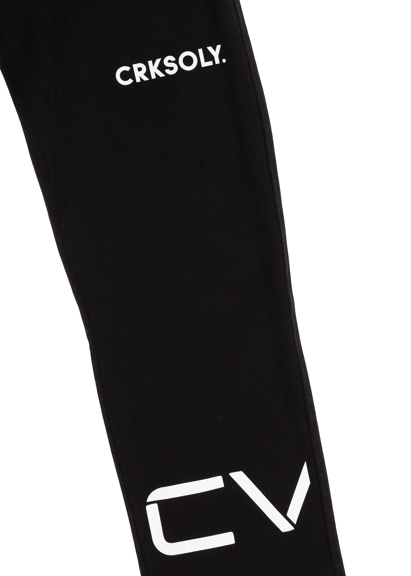 CRKSOLY. Men Cut-Off Sweatpants