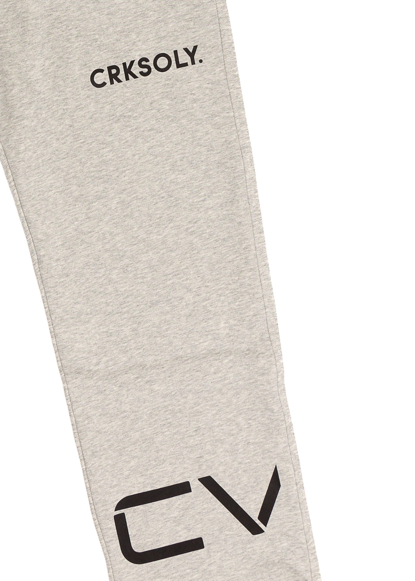 CRKSOLY. Men Cut-Off Sweatpants