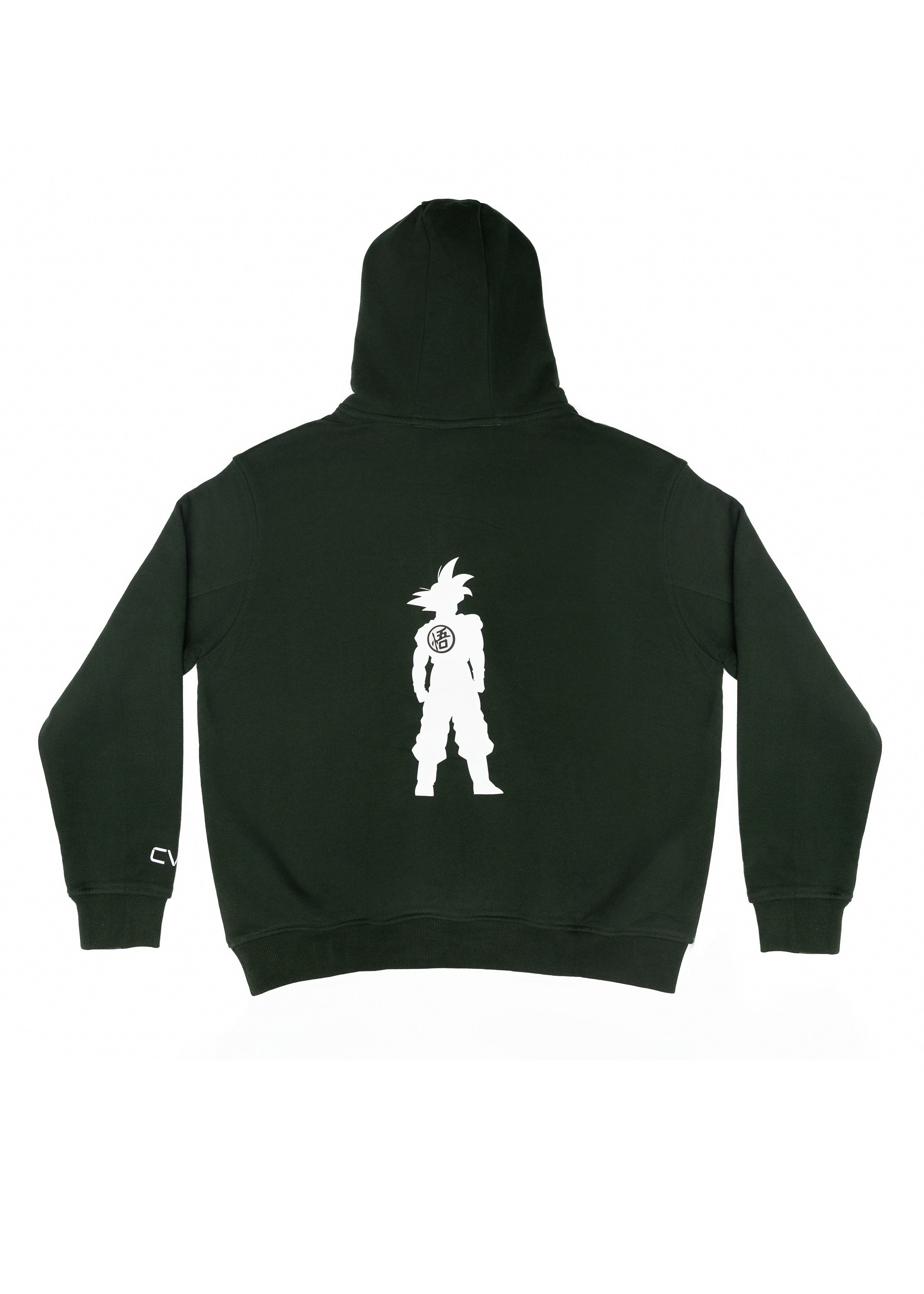 Sudadera con capucha negra borrosa para hombre de CVYLA