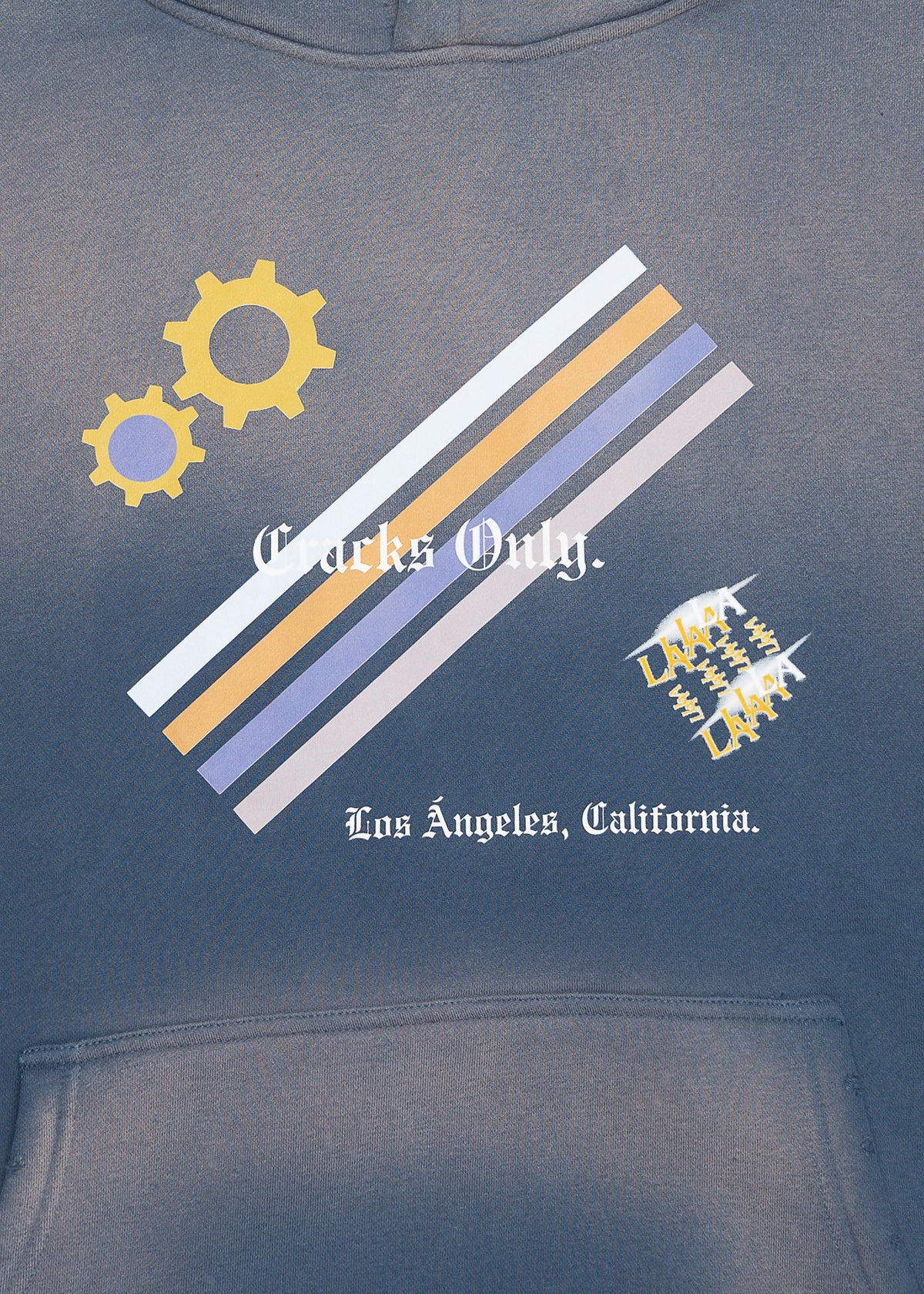CRKSOLY. Women LA Industrial Hoodie, product photo 5