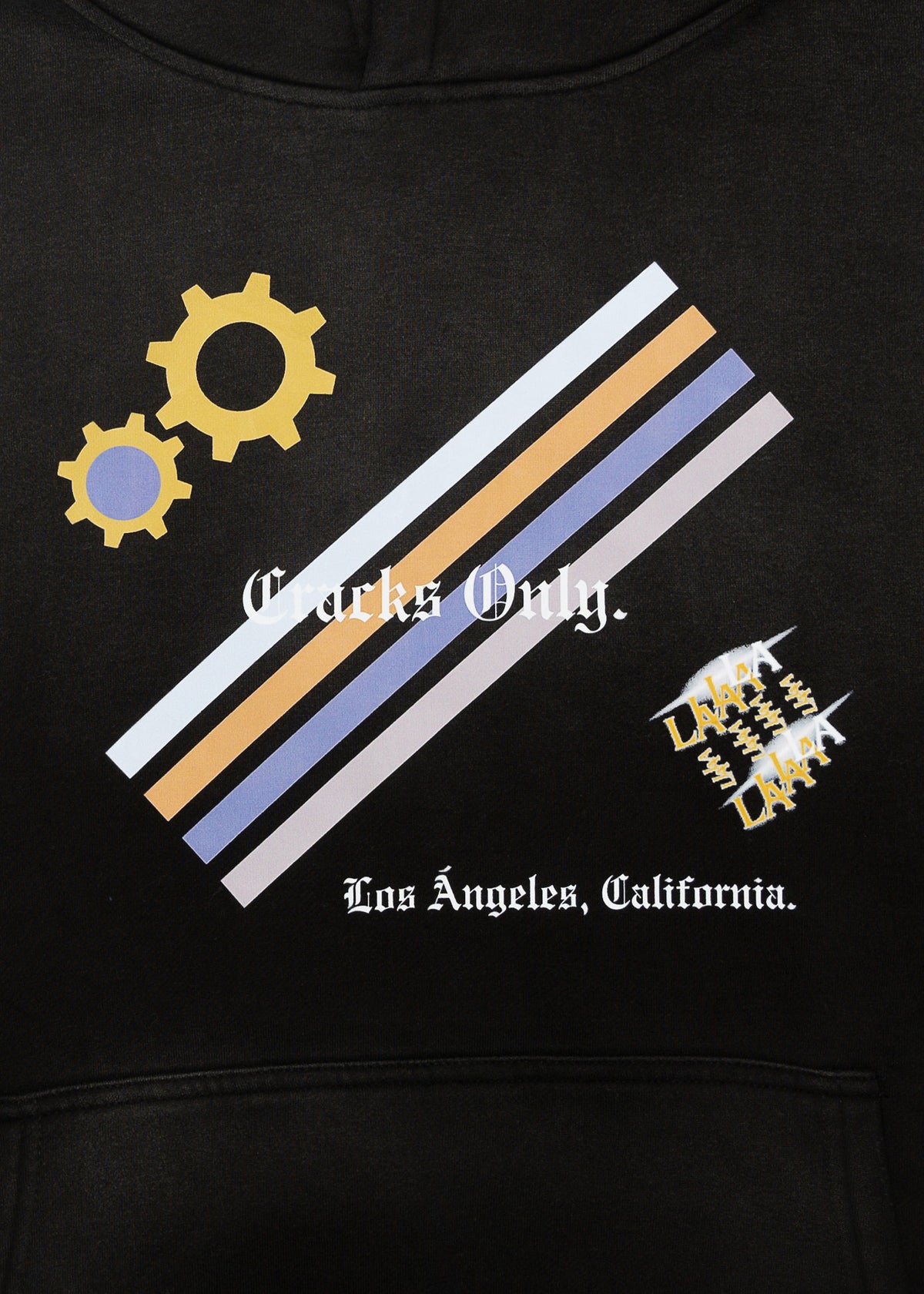 CRKSOLY. Women LA Industrial Hoodie, product photo 2
