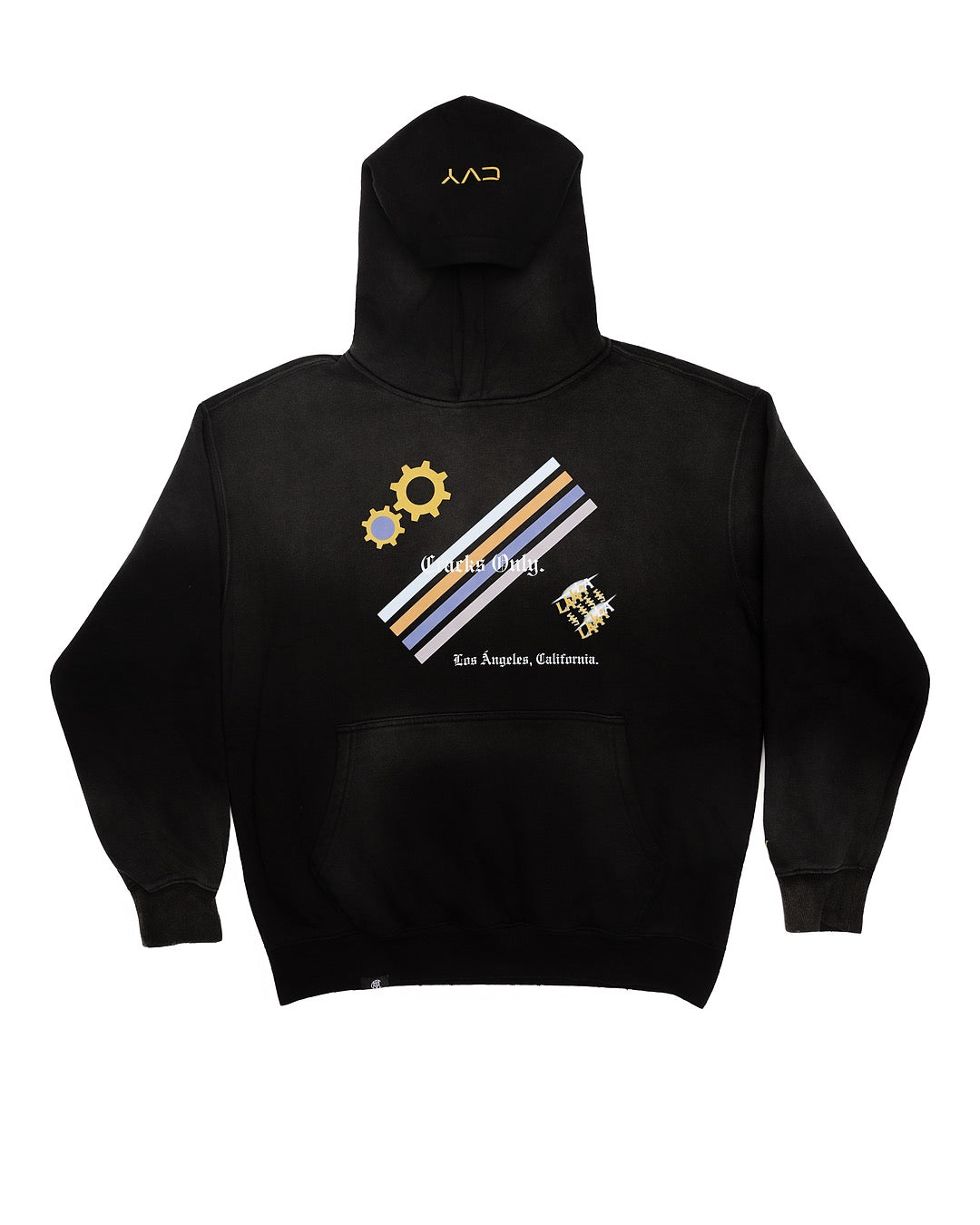 CRKSOLY. Women LA Industrial Hoodie, product photo 1