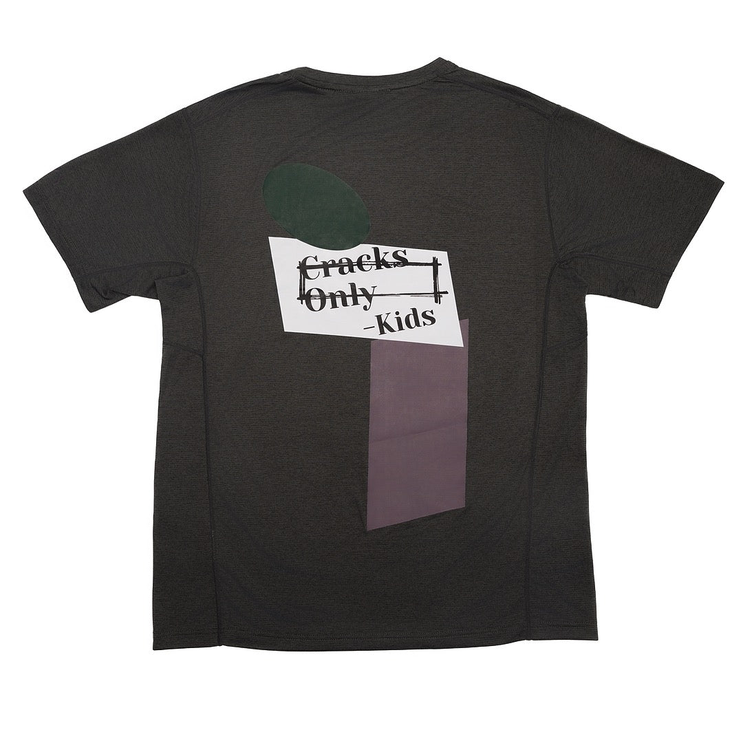 CRKSOLY. Men 'Cracks Only, Kids' Training Tee, product photo 11
