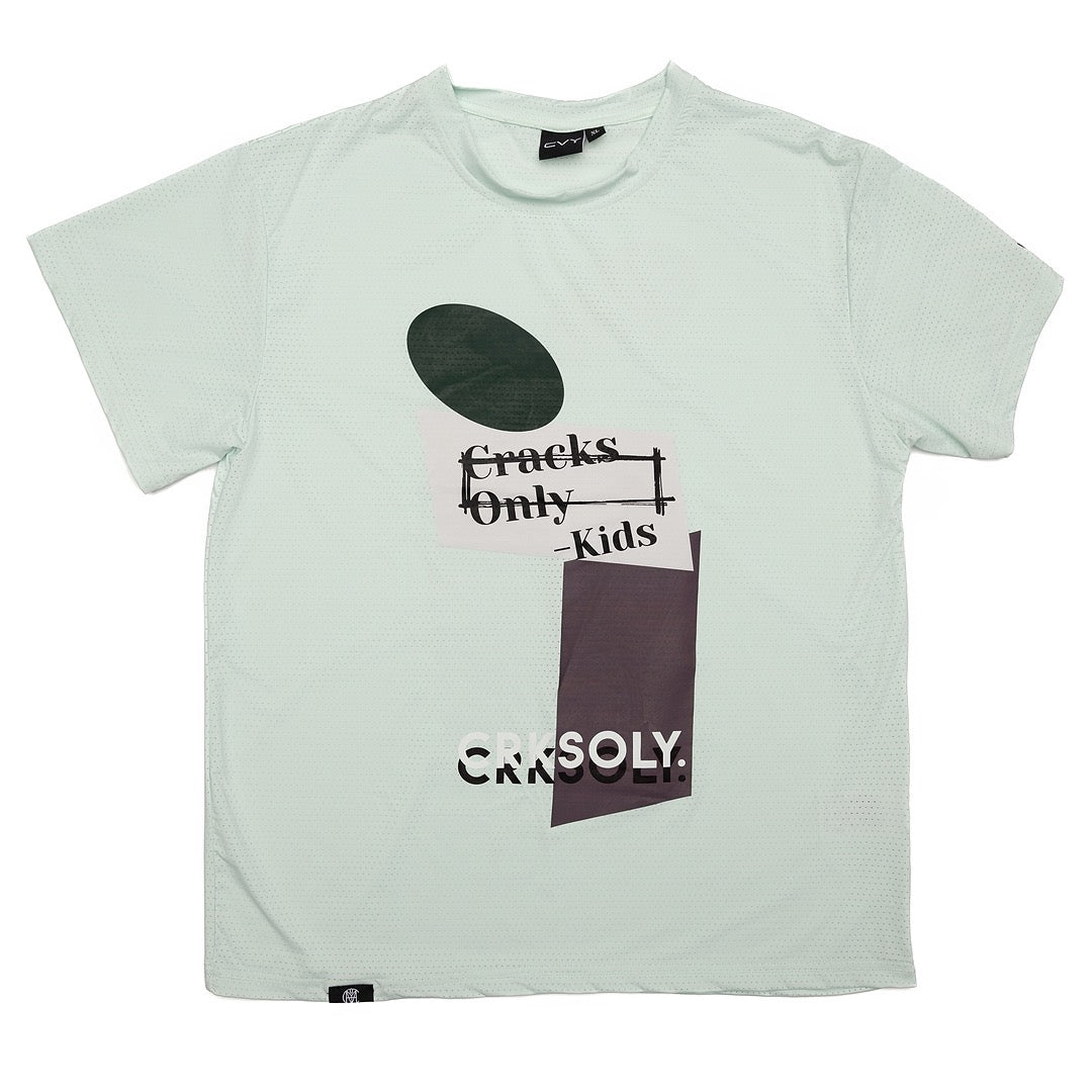 CRKSOLY. Youth 'Cracks Only, Kids' Training Tee, product photo 7