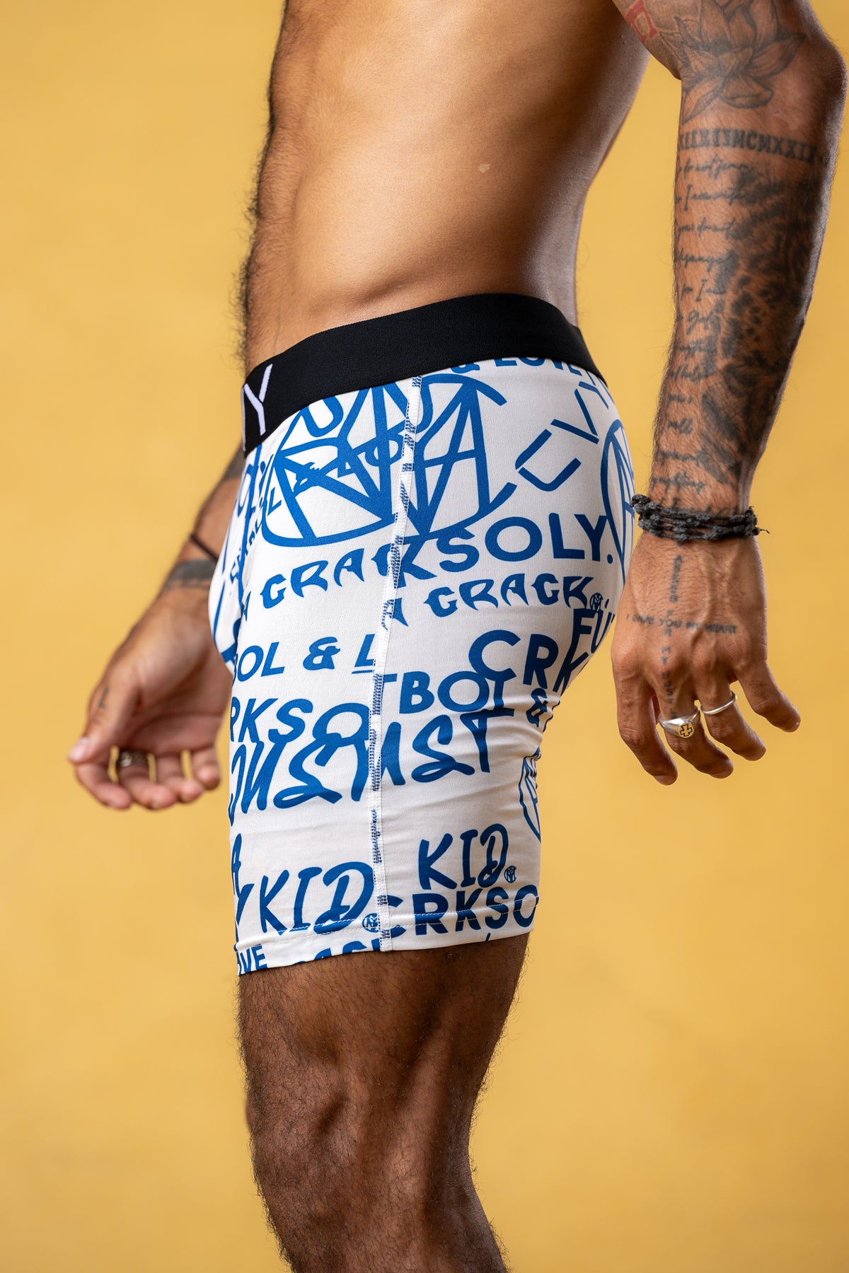CRKSOLY. Men 5' Monogram Boxer Briefs (2-pack), product photo 9