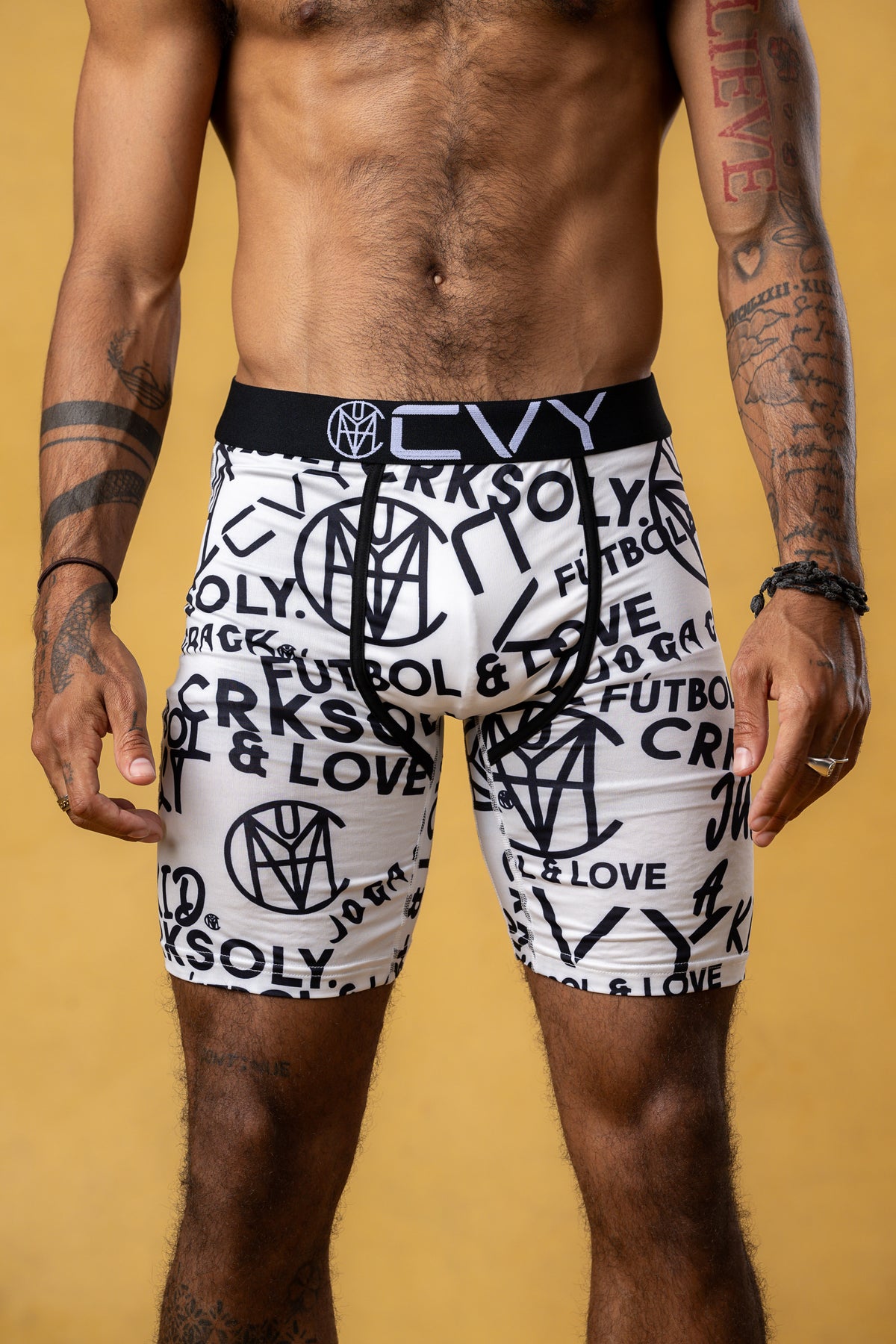 CRKSOLY. Men 5' Monogram Boxer Briefs (2-pack), product photo 1