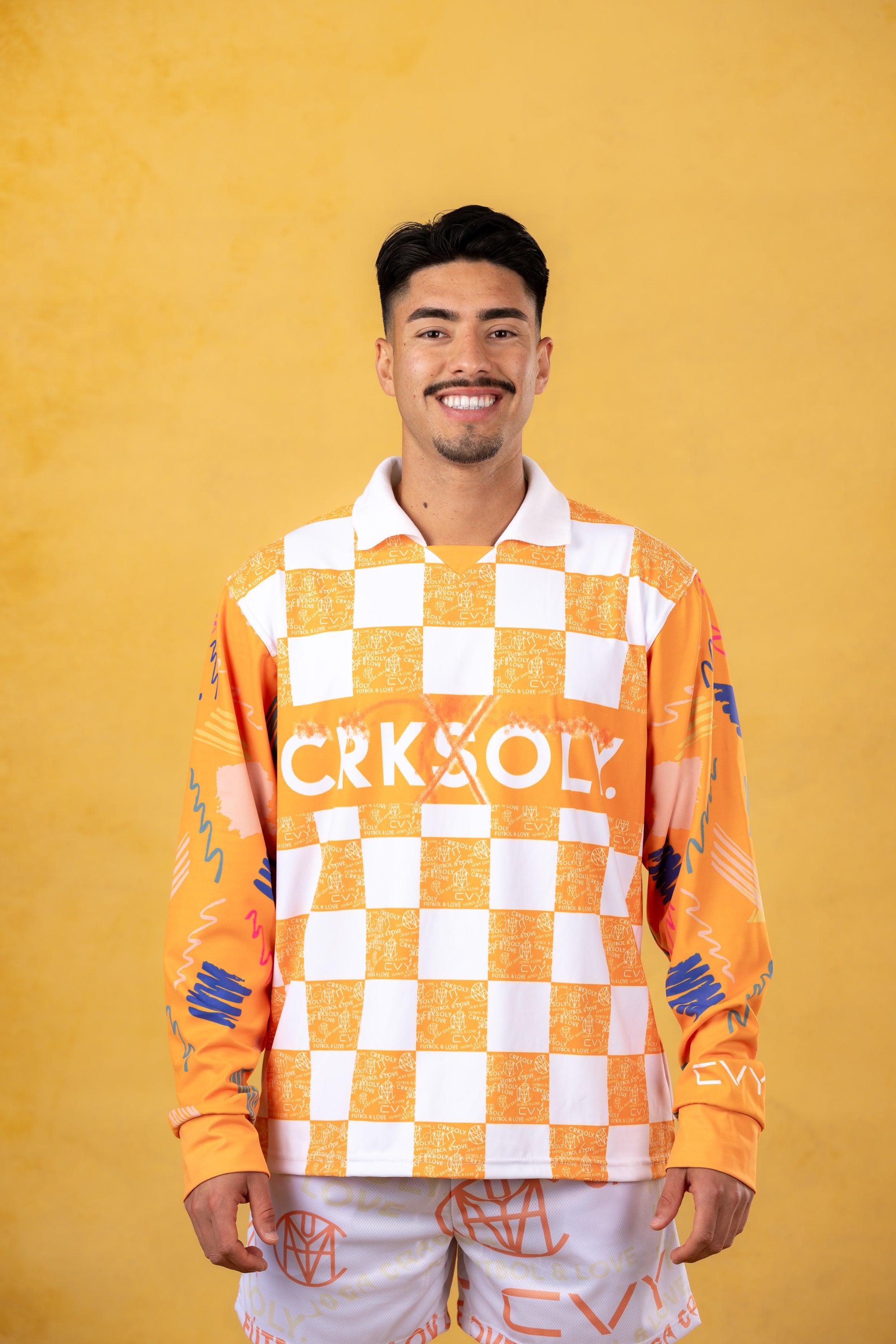 CRKSOLY. Patterned Hockey 3% Jersey