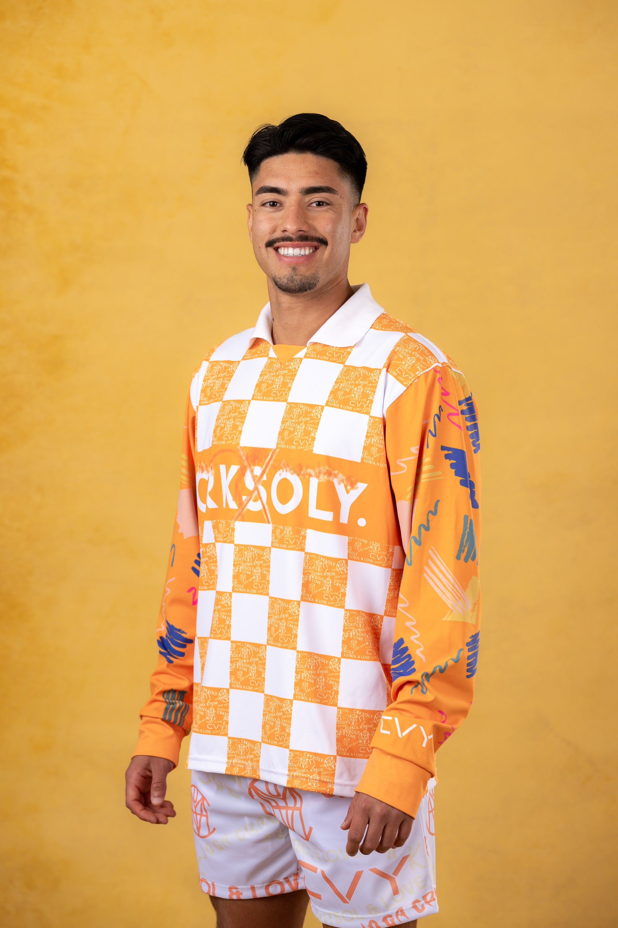 CRKSOLY. Patterned Hockey 3% Jersey