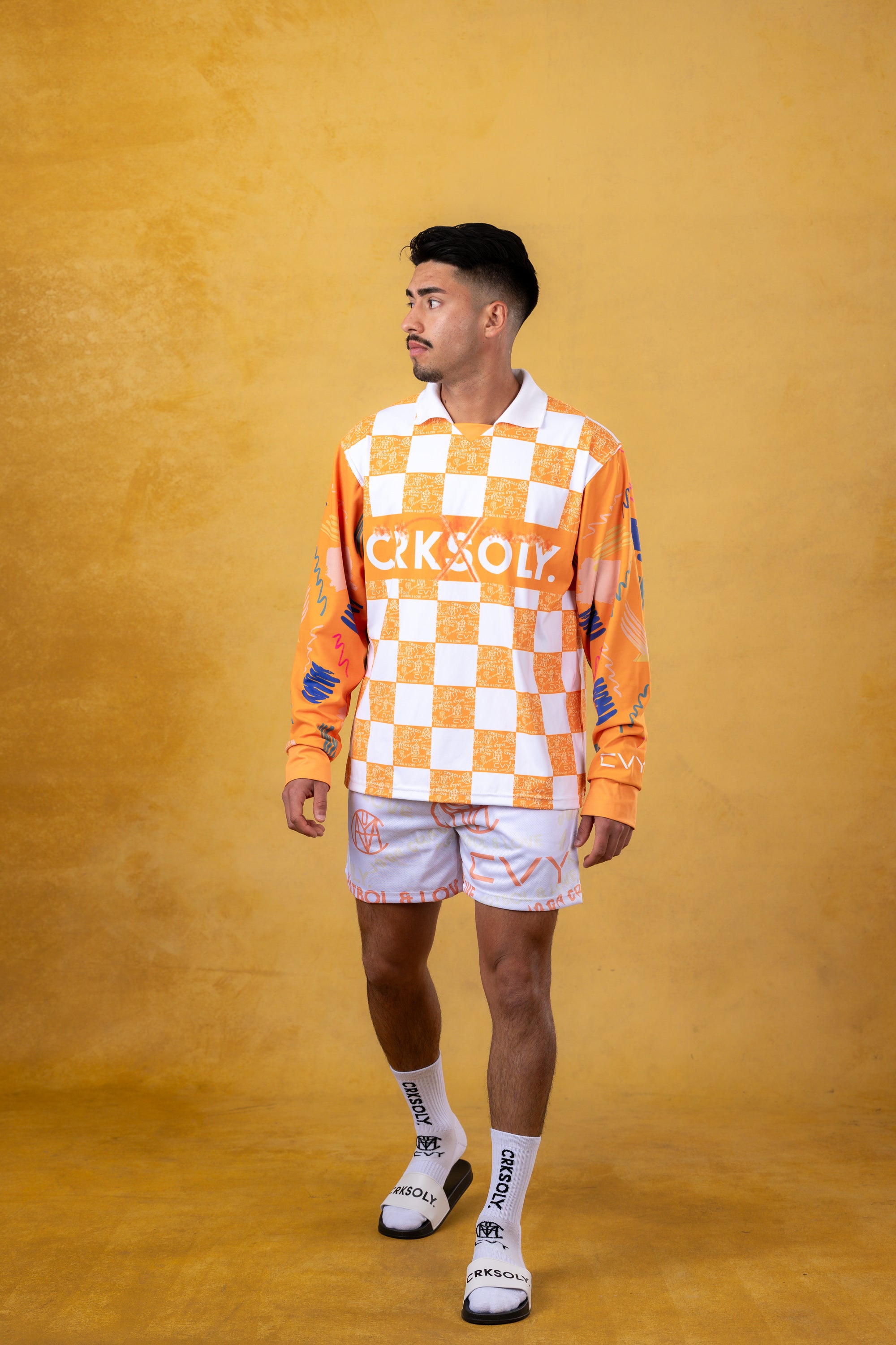 CRKSOLY. Patterned Hockey 3% Jersey