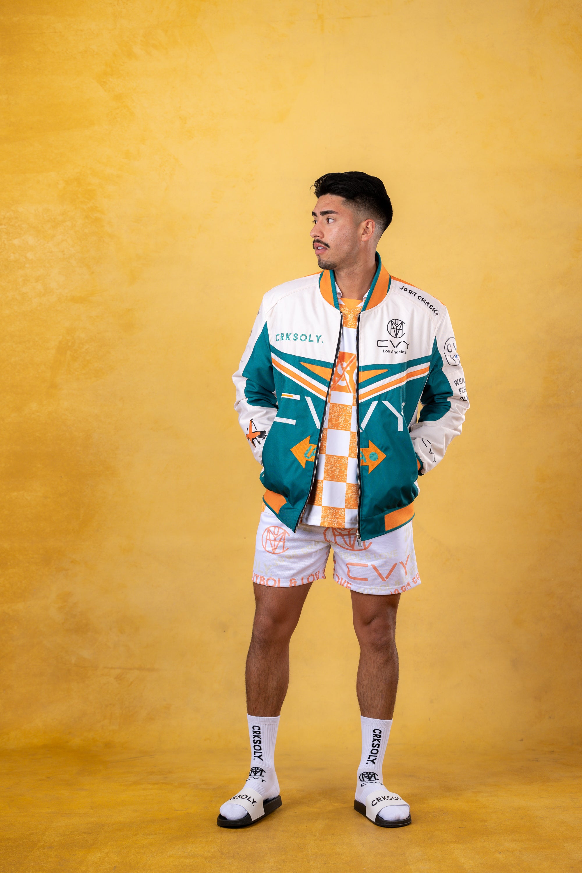 CRKSOLY. Men F1 Jacket