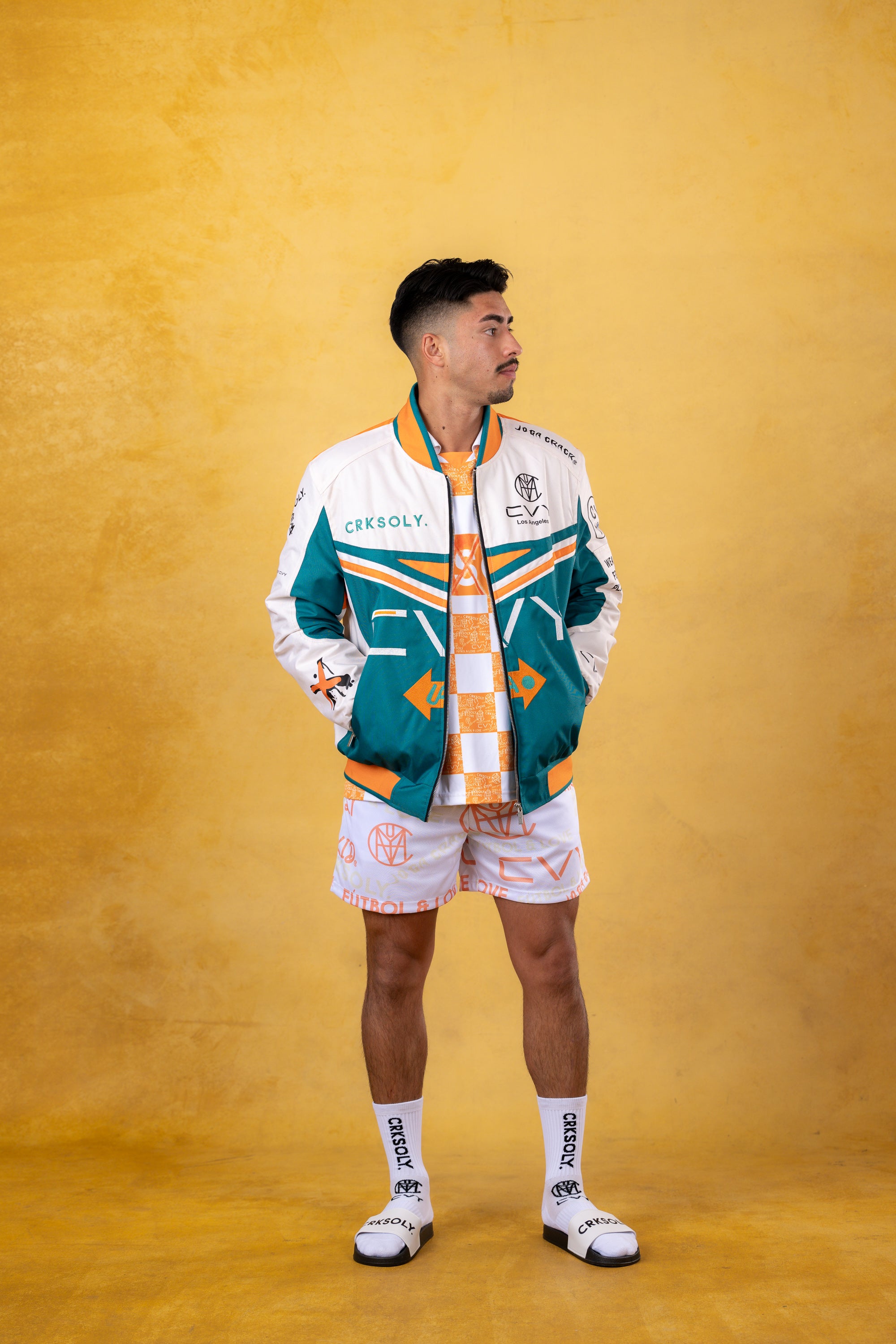 CRKSOLY. Men F1 Jacket