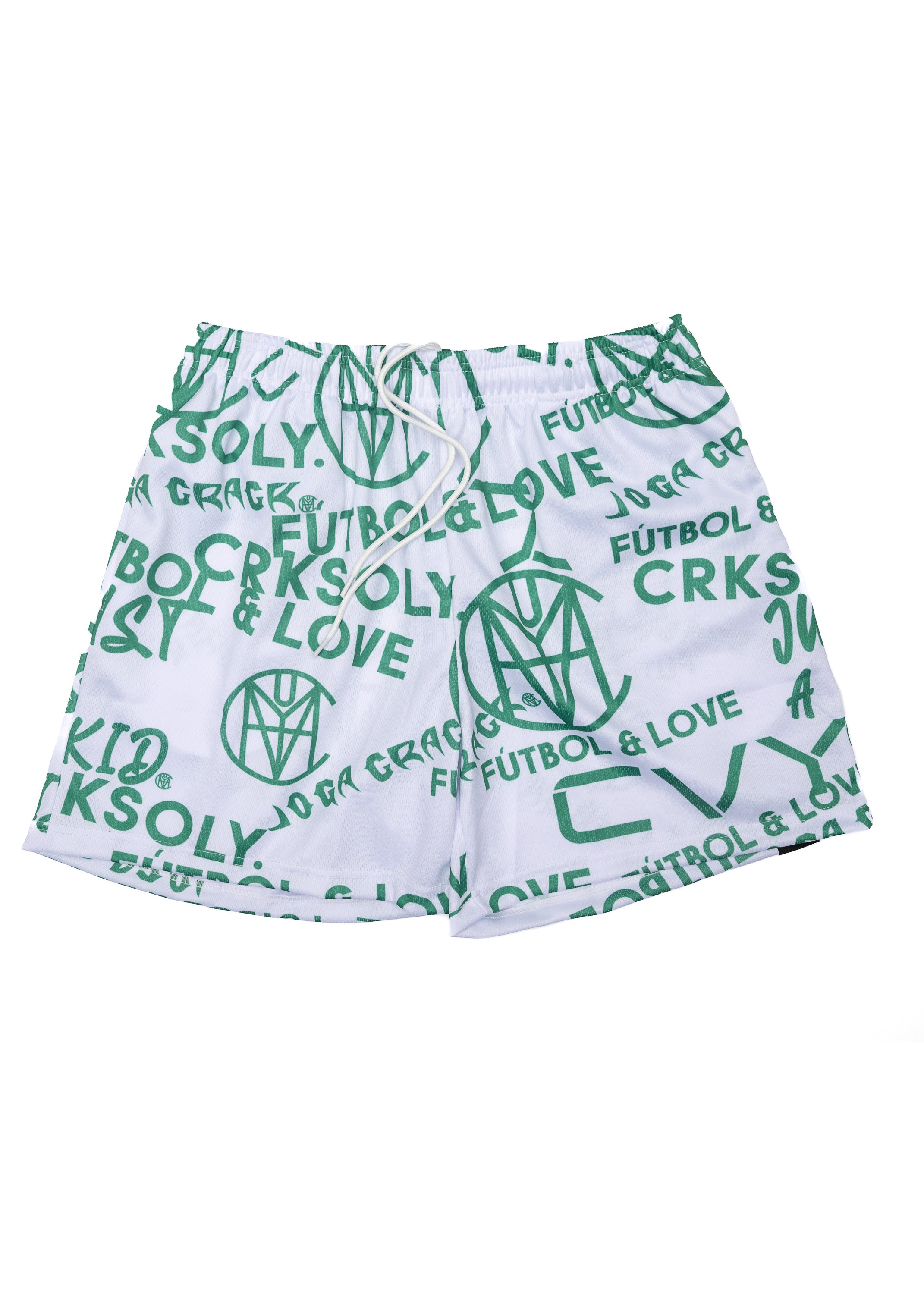 CRKSOLY. Women 5’ Monogram Shorts