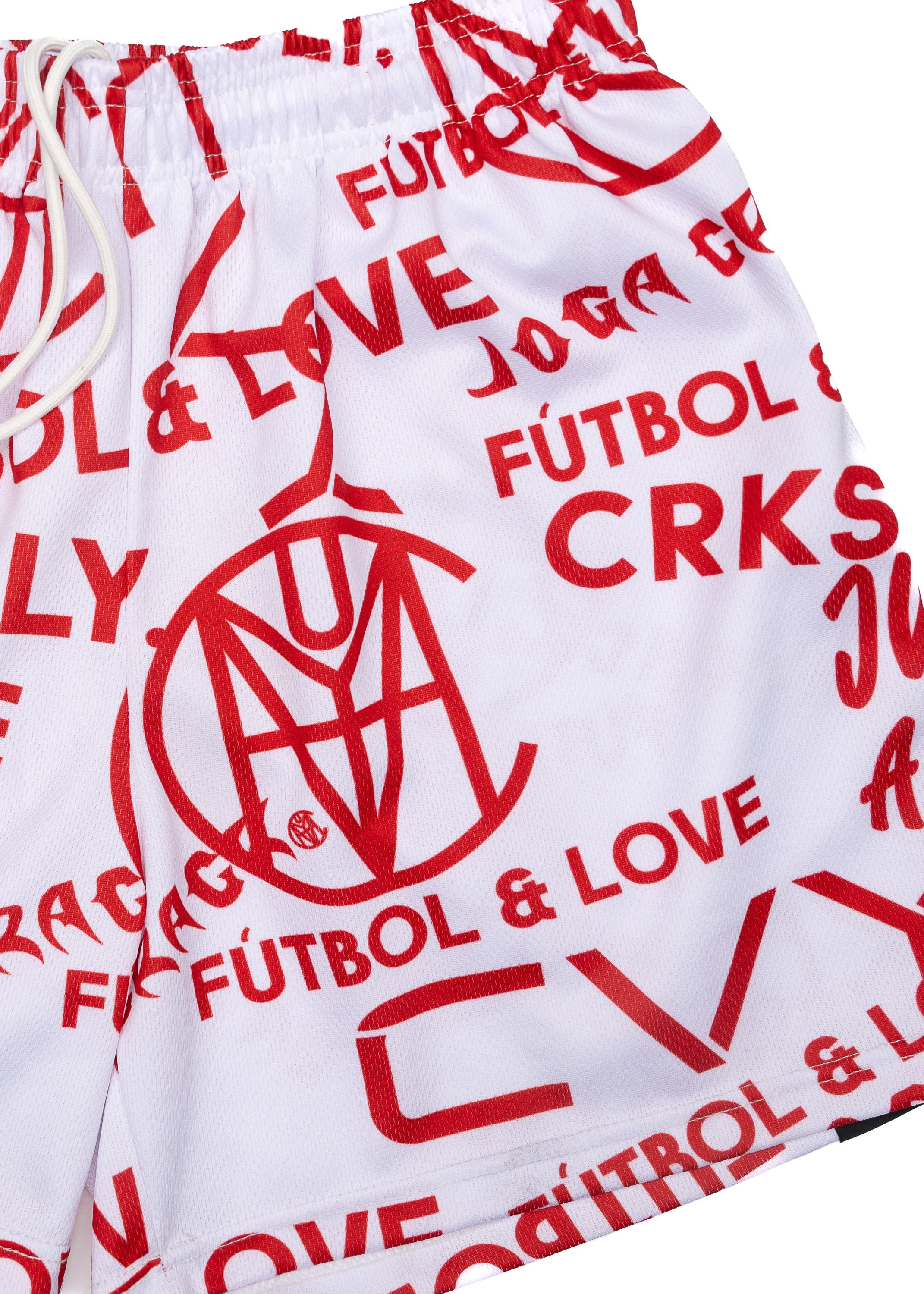 CRKSOLY. Women 5’ Monogram Shorts