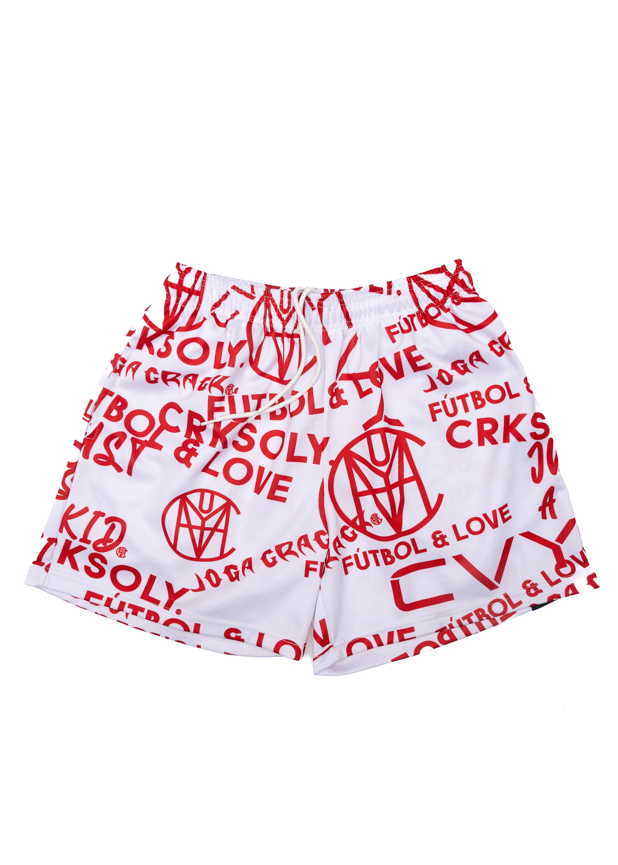CRKSOLY. Women 5’ Monogram Shorts