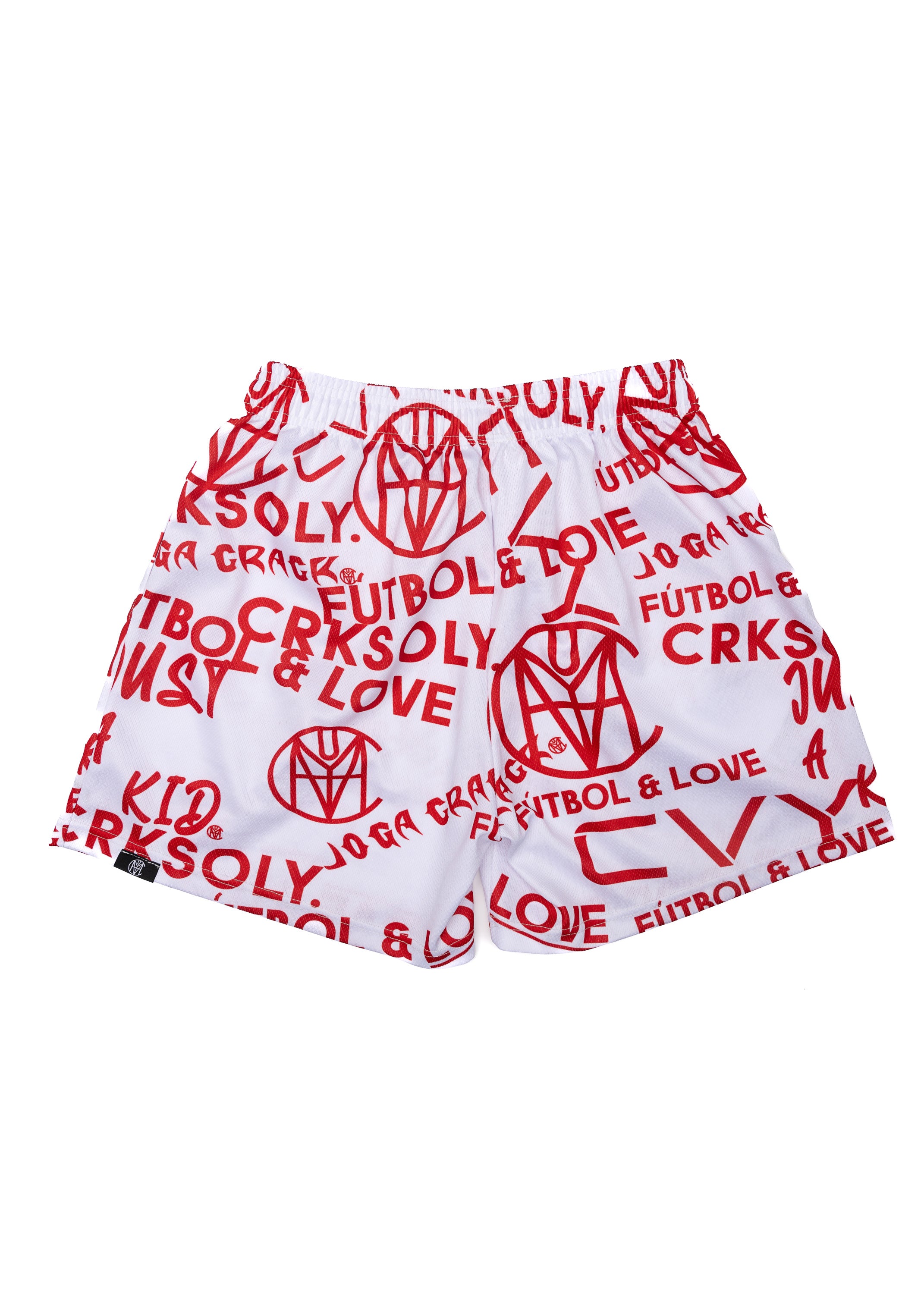 CRKSOLY. Women 5’ Monogram Shorts