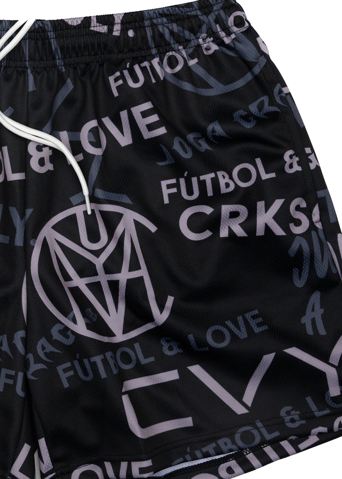 CRKSOLY. Women 5’ Monogram Shorts, product photo 39