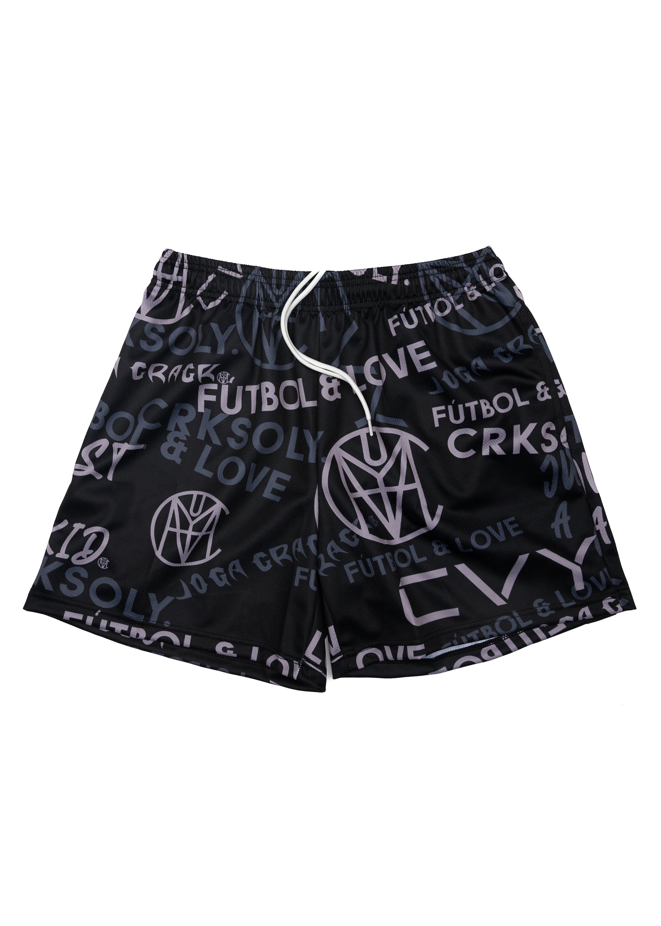 CRKSOLY. Women 5’ Monogram Shorts