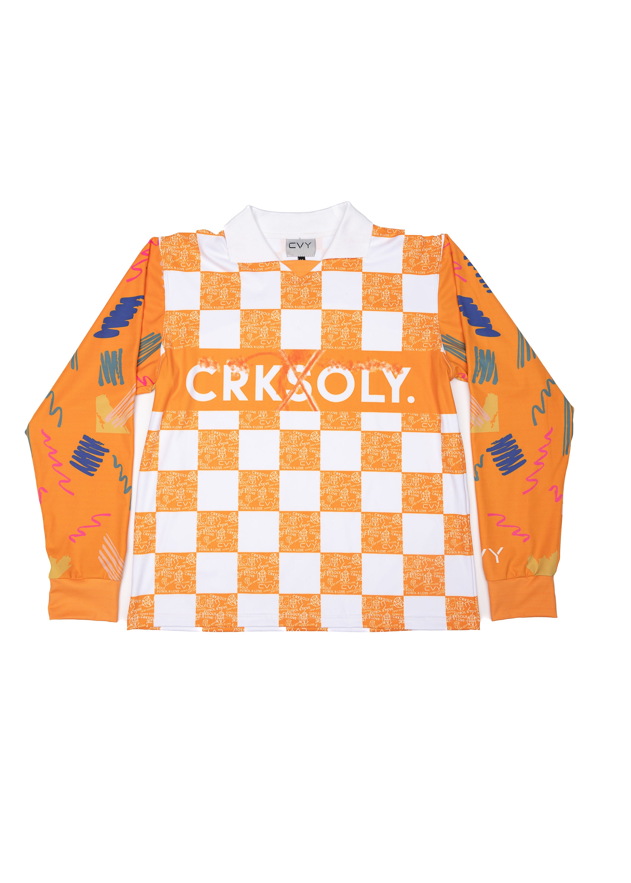 CRKSOLY. Patterned Hockey 3% Jersey