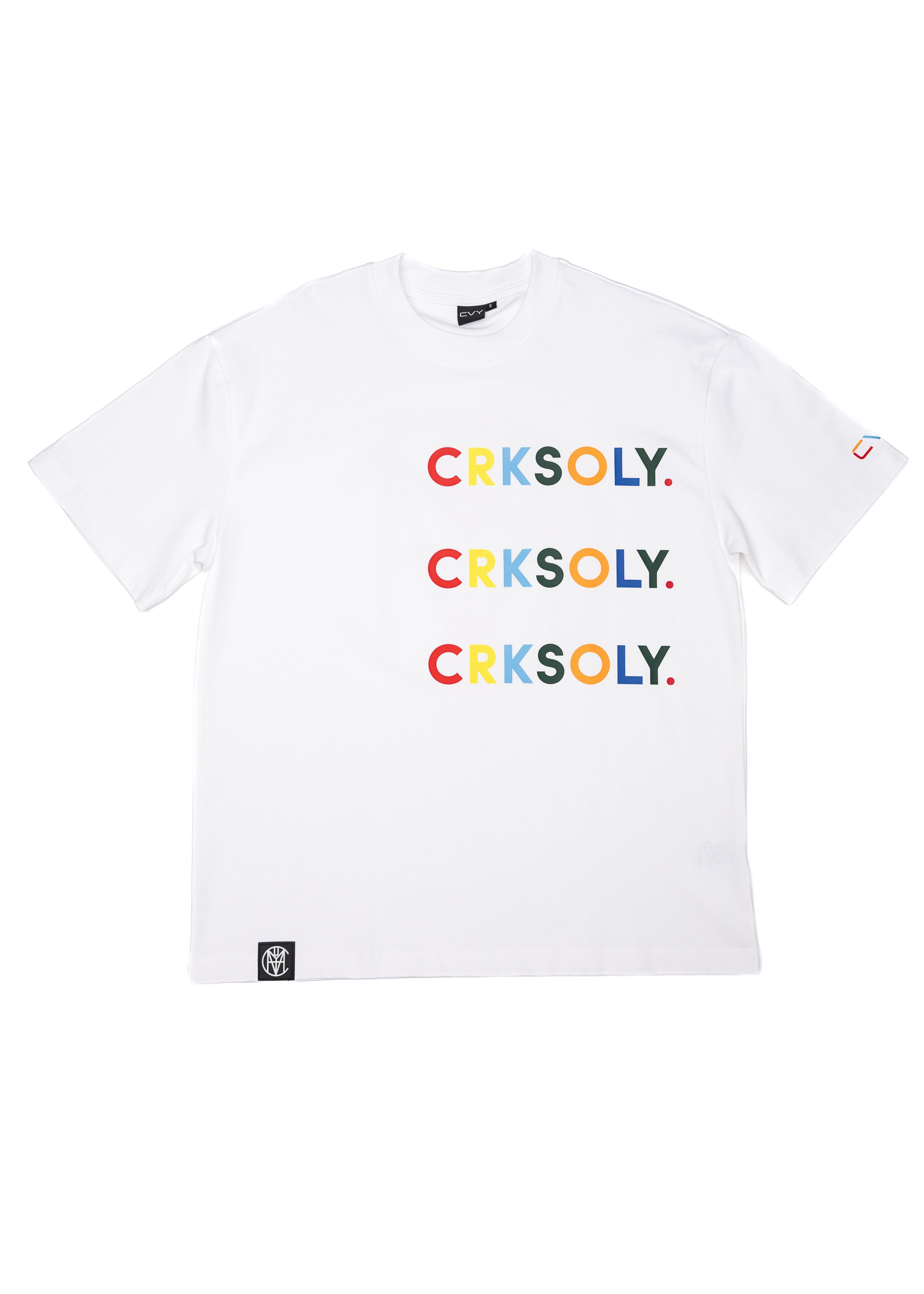 CRKSOLY. Colors Cotton Tee