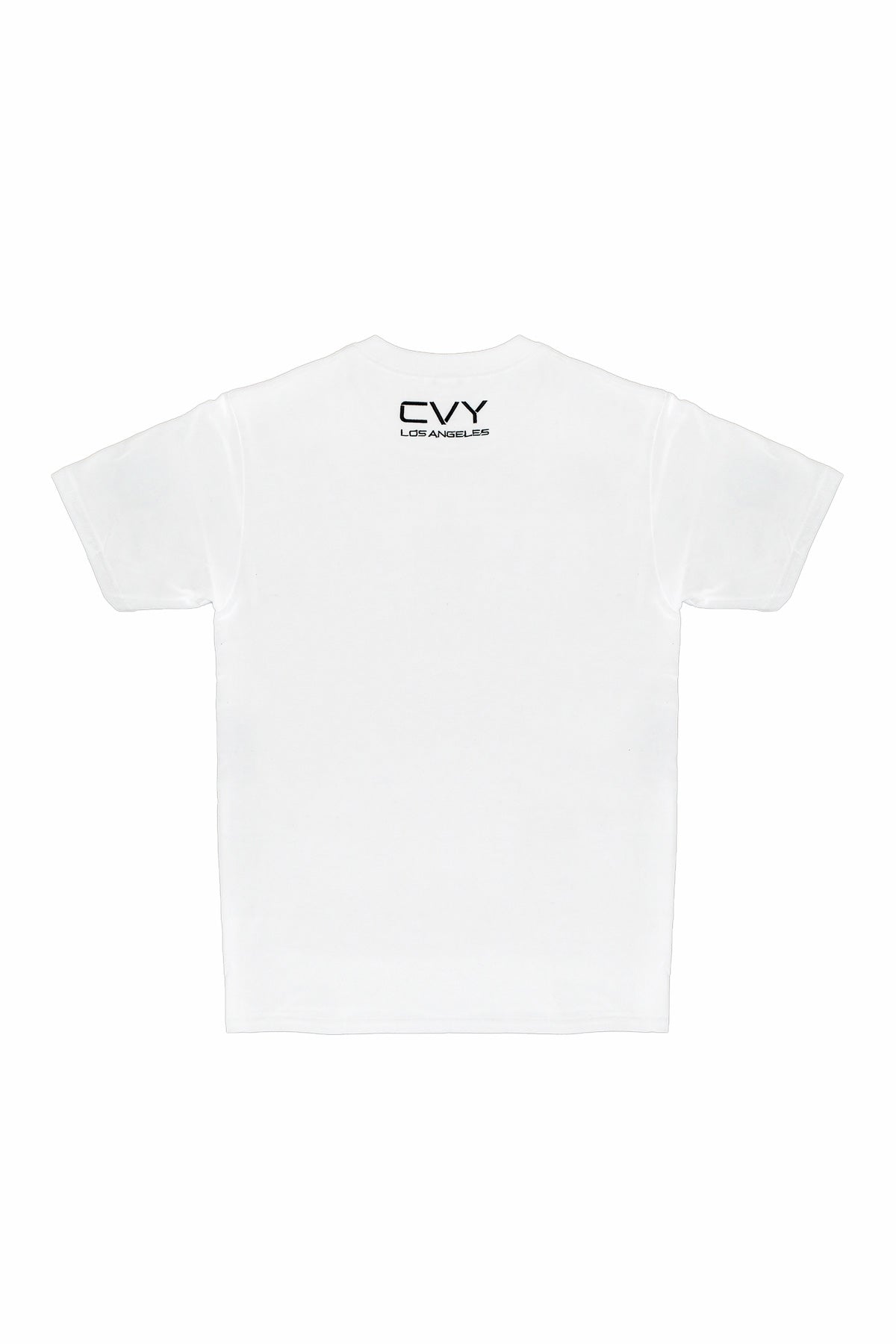 CVYLA Women White Embroidered Tee, product photo 5