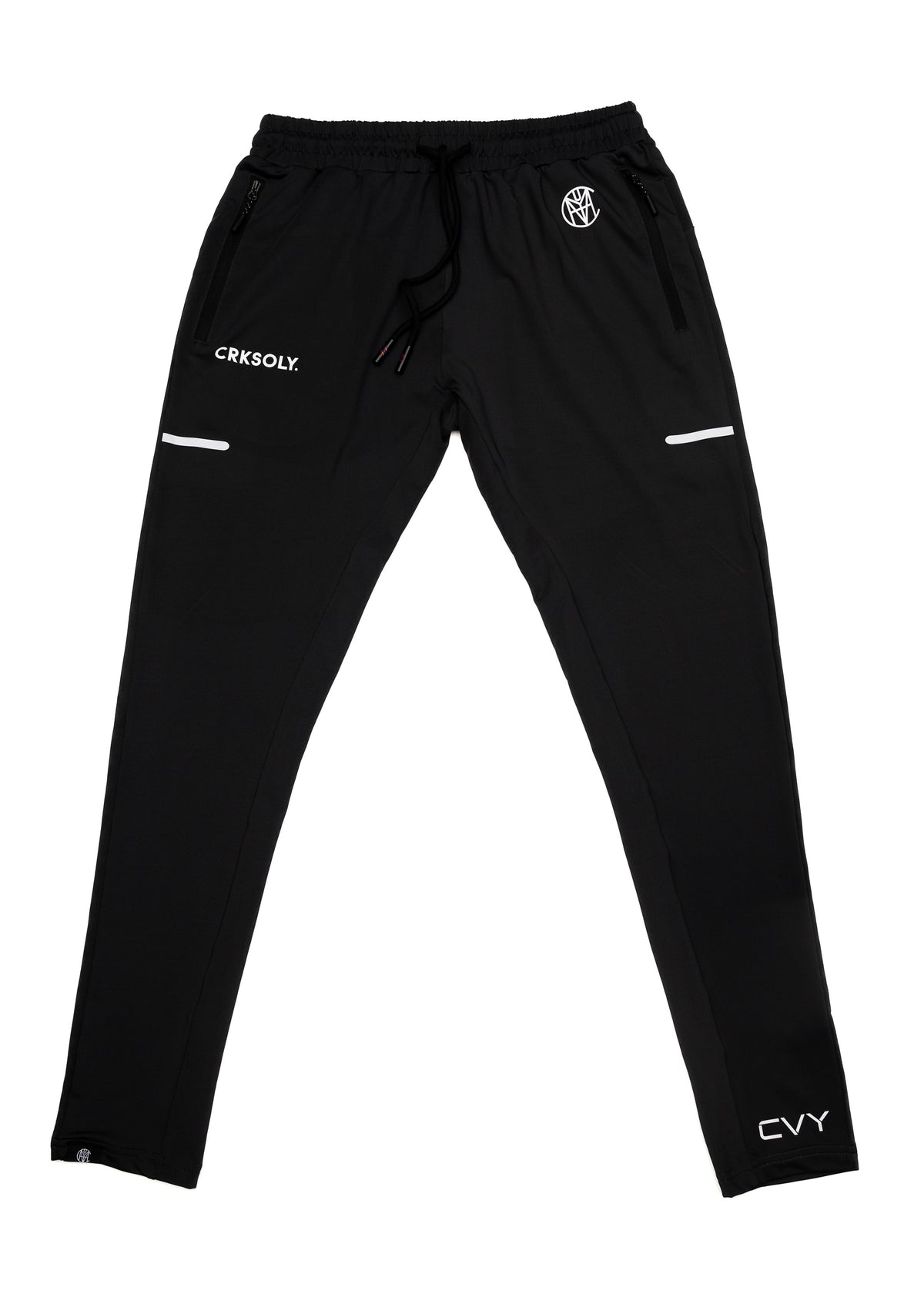 CRKSOLY. Men Dark Gray Training Pants, product photo 2